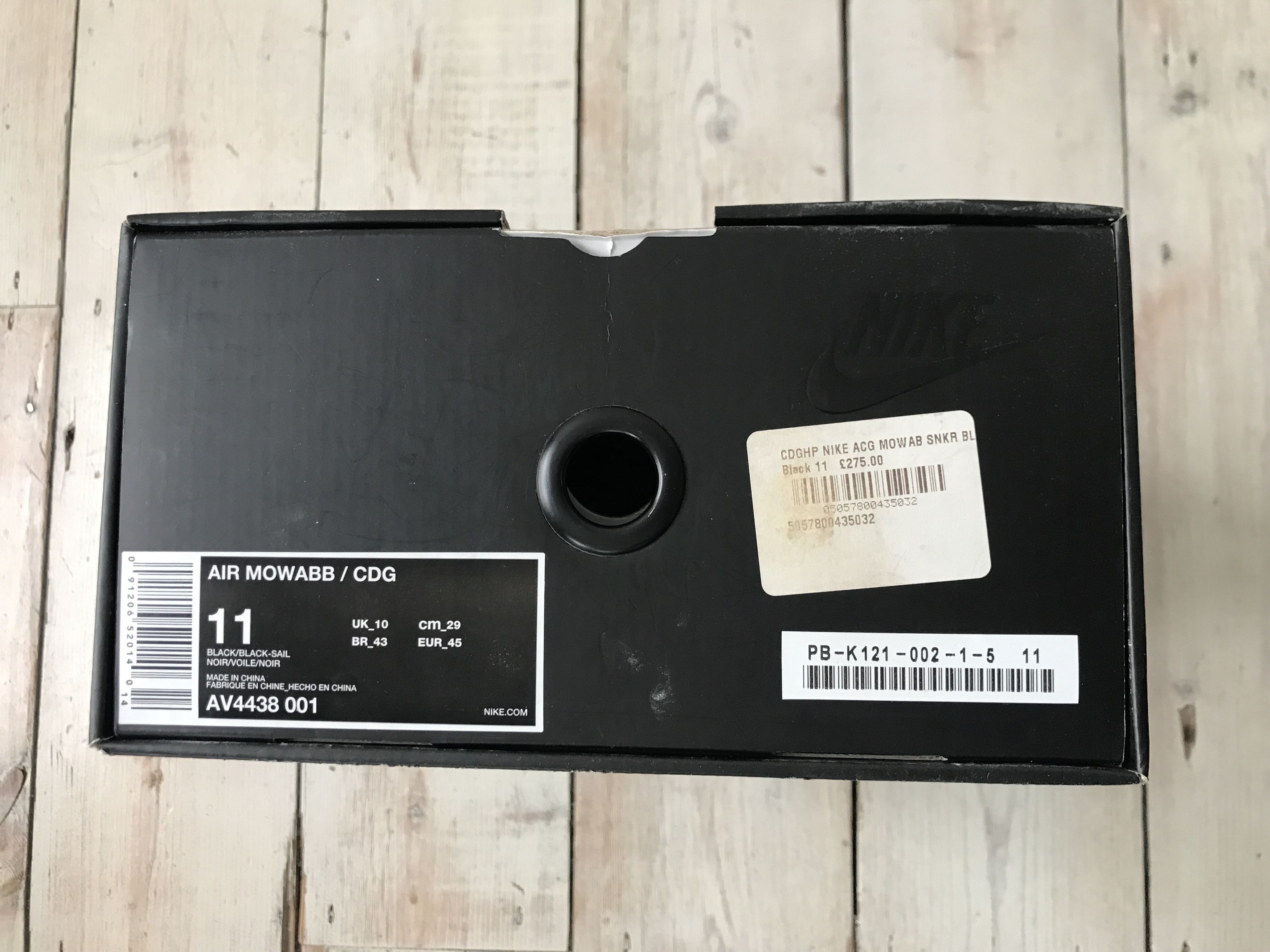 Comme des Garcons × Nike Comme Des Garçons X Nike Air Mowabb Size US 11 / EU 44 - 4 Thumbnail