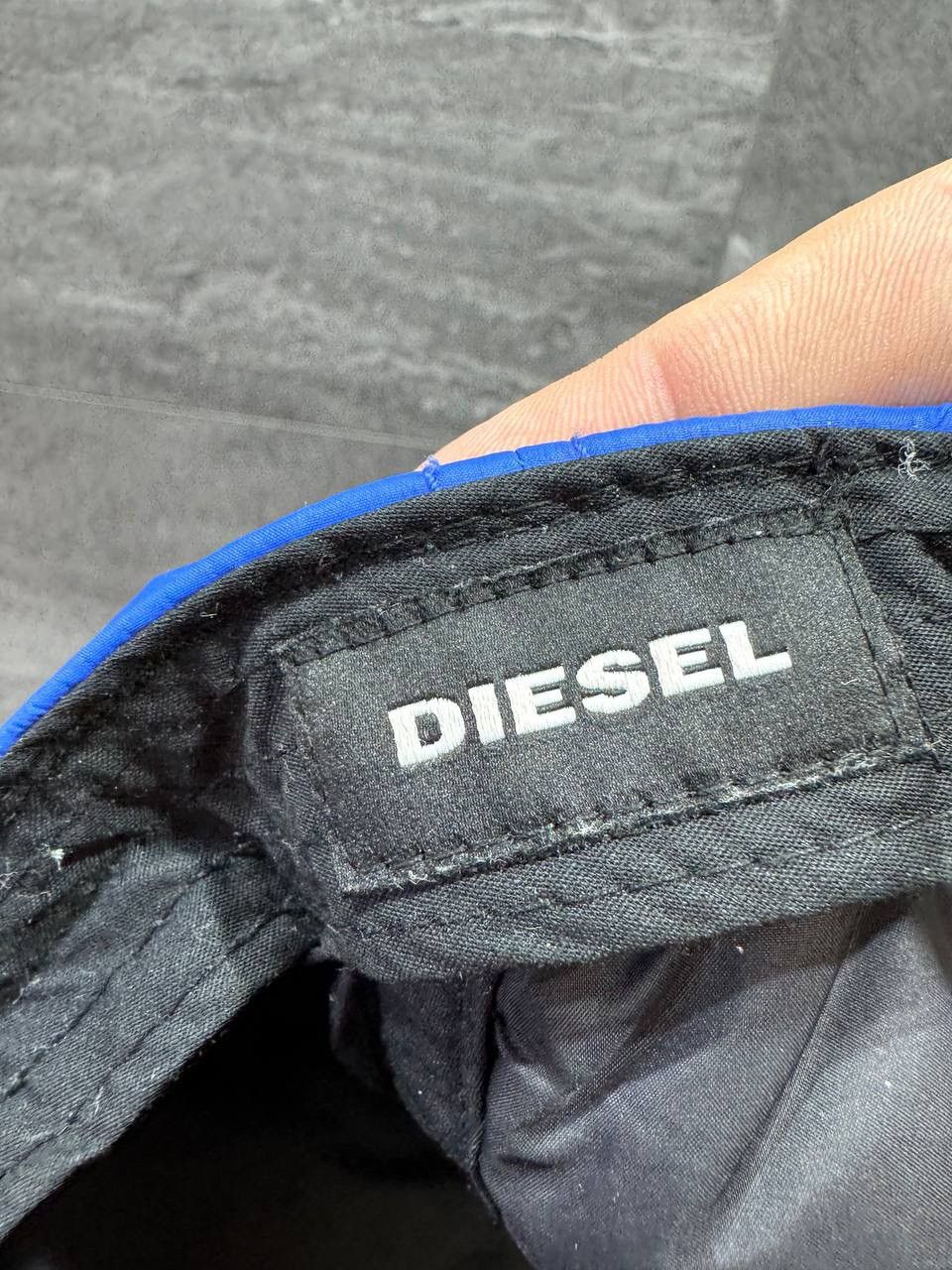 Diesel Diesel Blue Cap Nylon Hats Size ONE SIZE - 8 Thumbnail