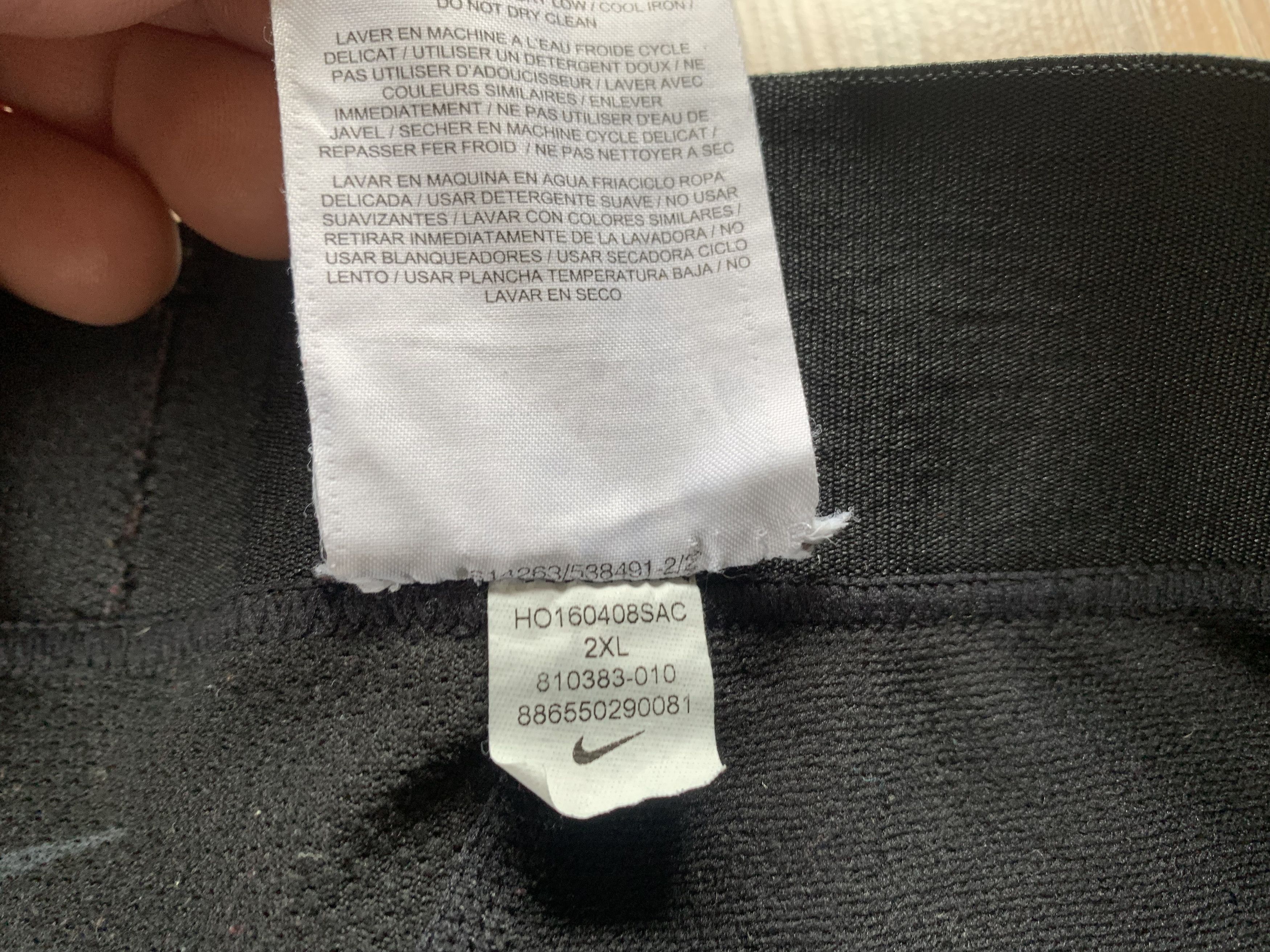 Nike Nike Pro Hyperwarm Aeroloft Compression Padded Tights Size US 38 / EU 54 - 13 Thumbnail
