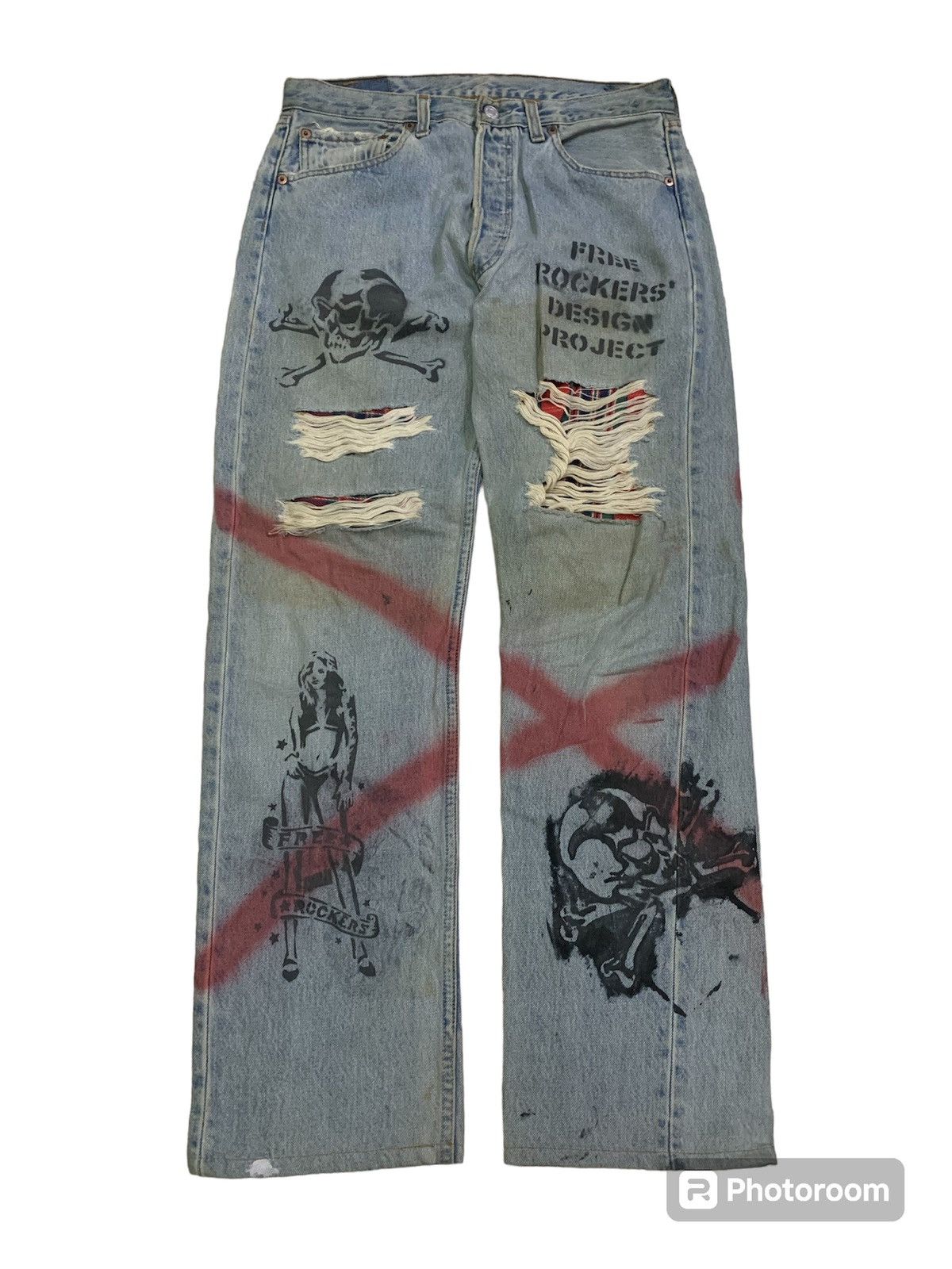 Levi's Vintage Clothing 💥Vintage Levi’s Art Denim Size US 31 - 1 Thumbnail