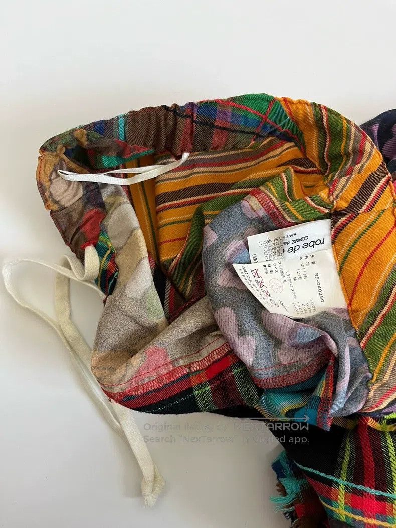 Comme des Garcons Comme des Garcons size F Contrast Color Patchwork Skirt Size 25" / US 0 / IT 36 - 4 Thumbnail