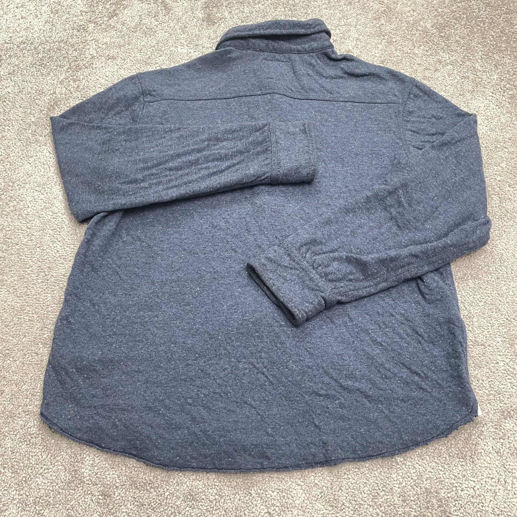 Tommy Bahama Tommy Bahama Jeans Shaket Heavyweight Button Down Shirt Mens Medium Blue Casual Box No. Size US M / EU 48-50 / 2 - 2 Thumbnail