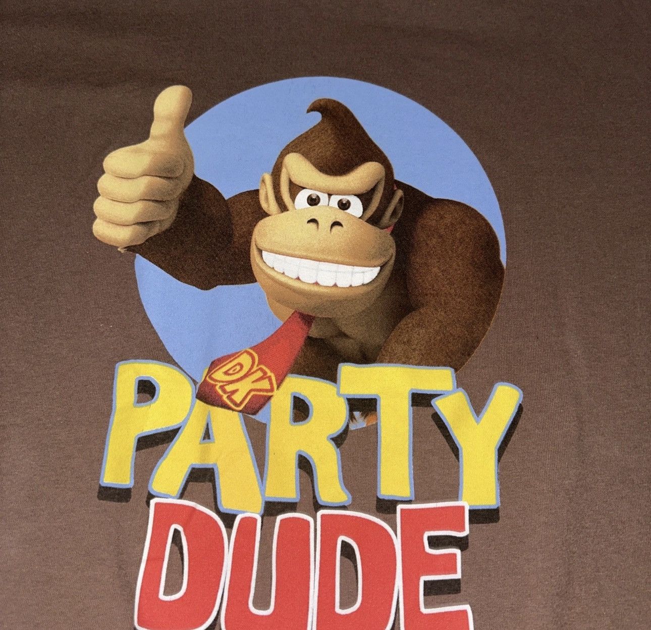 Nintendo Super mario TM & 2012 Nintendo L/G DK Party Dude T-shirt Size US L / EU 52-54 / 3 - 2 Thumbnail