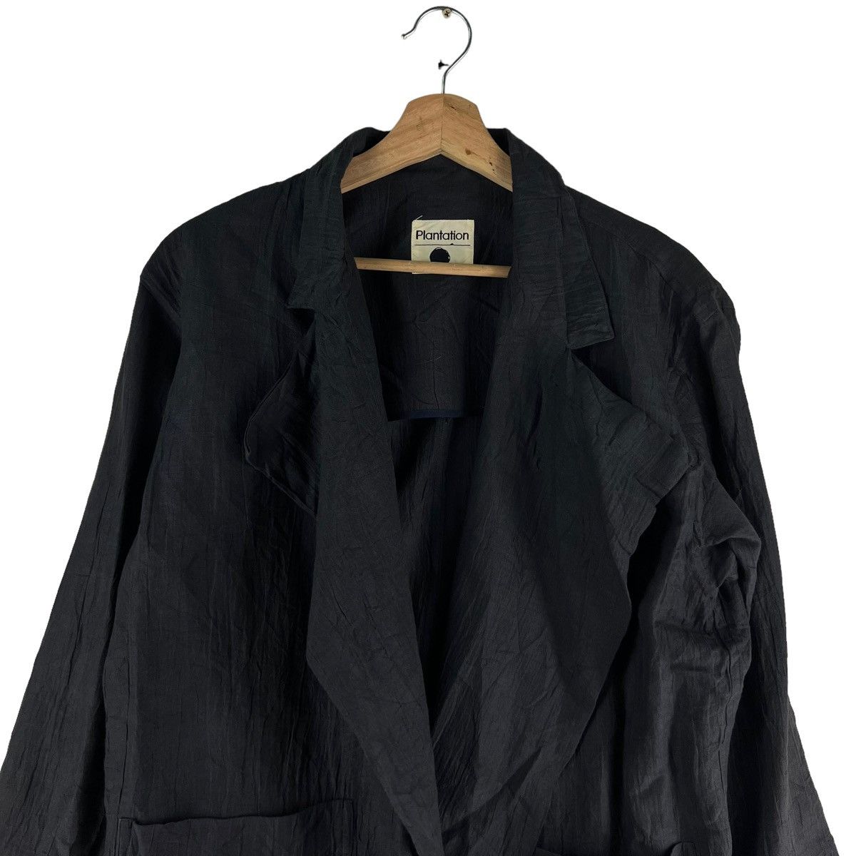 Issey Miyake VINTAGE 80’s ISSEY MIYAKE RUNWAY JACKET BUTTONLESS CARDIGAN Size US M / EU 48-50 / 2 - 2 Thumbnail