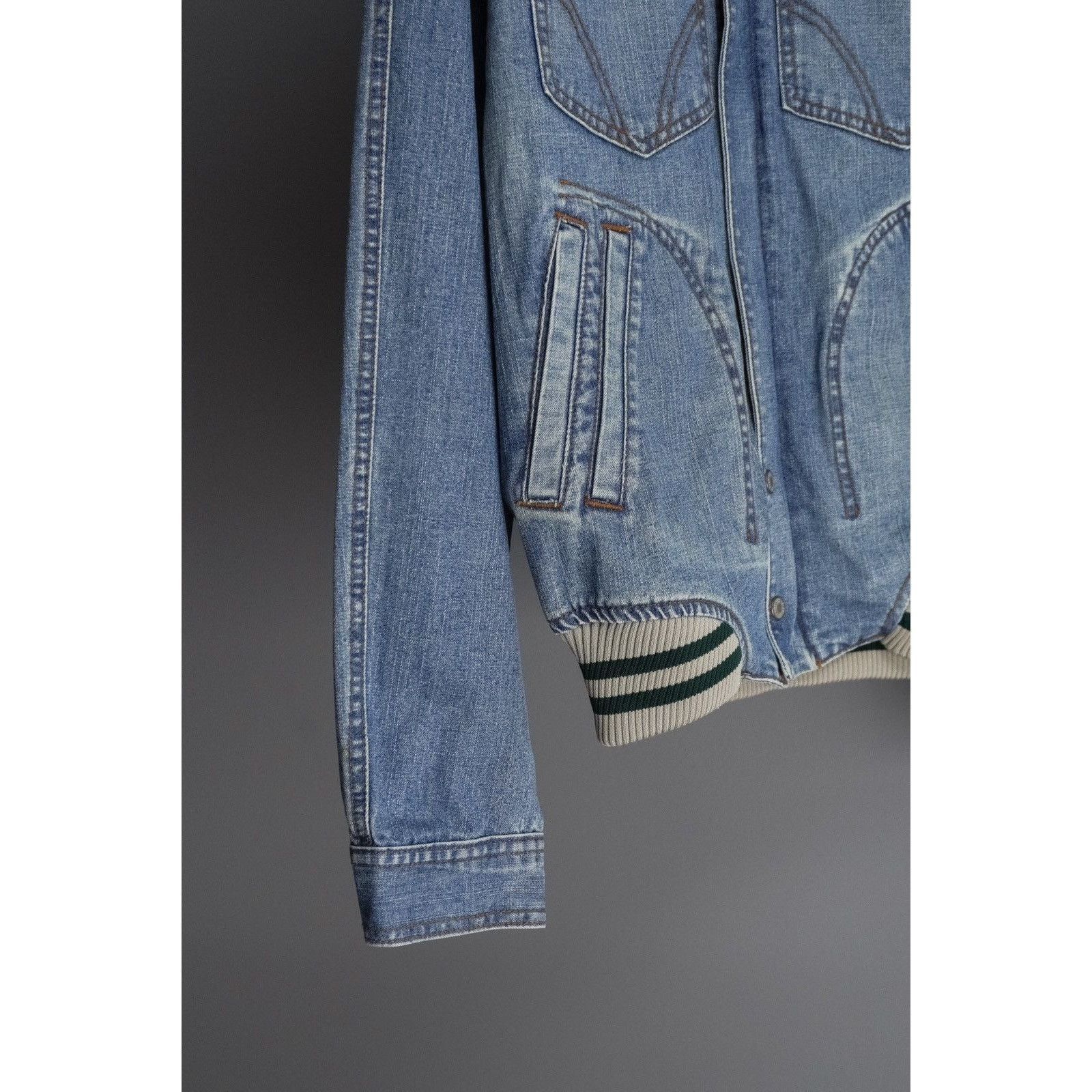 Dolce & Gabbana Vintage archive dolce gabbana big back dg logo denim jacket Size US M / EU 48-50 / 2 - 4 Thumbnail