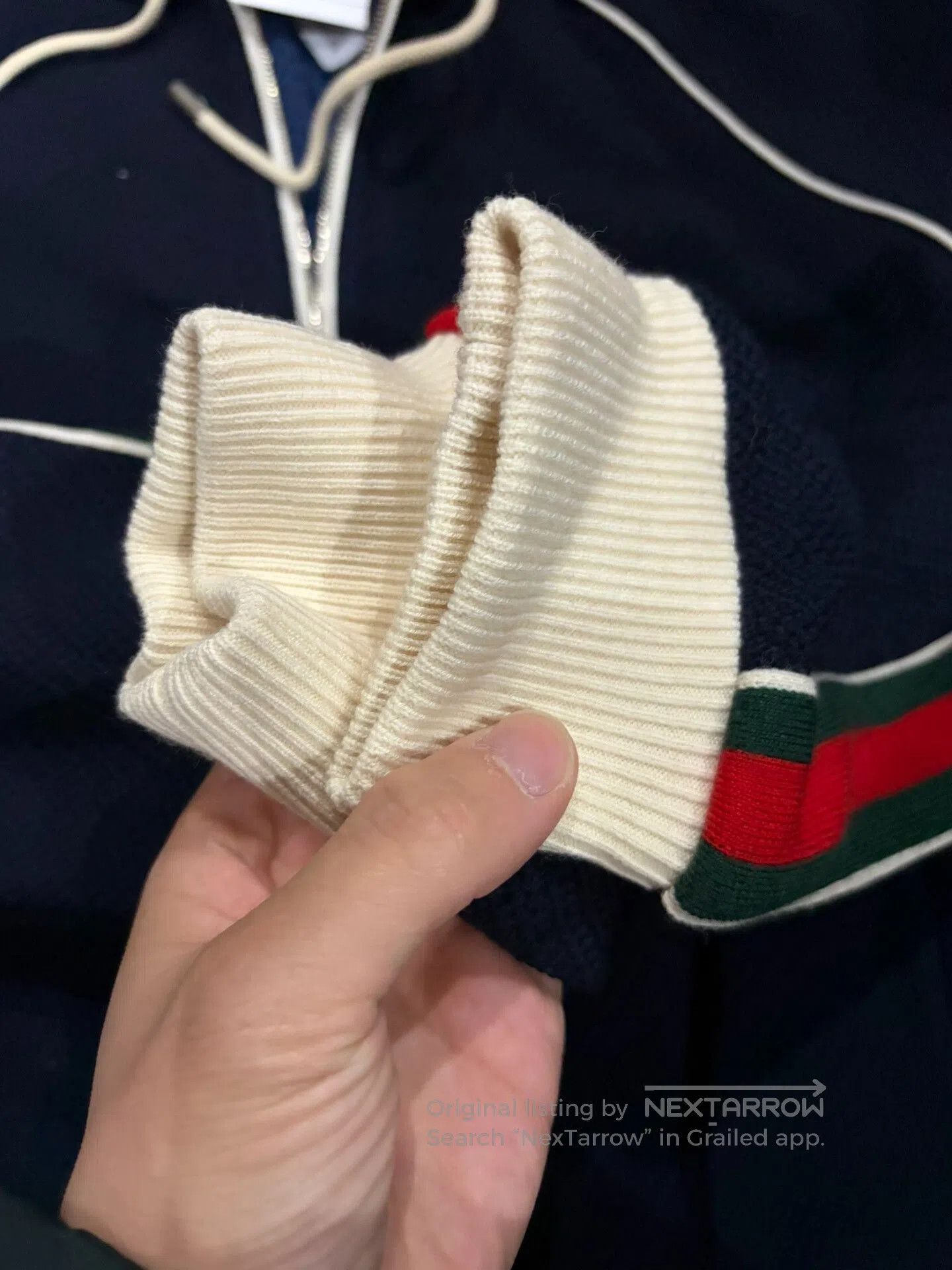 Gucci Gucci Double G Embroidered Wool Hooded Coat. Size US XS / EU 42 / 0 - 2 Thumbnail