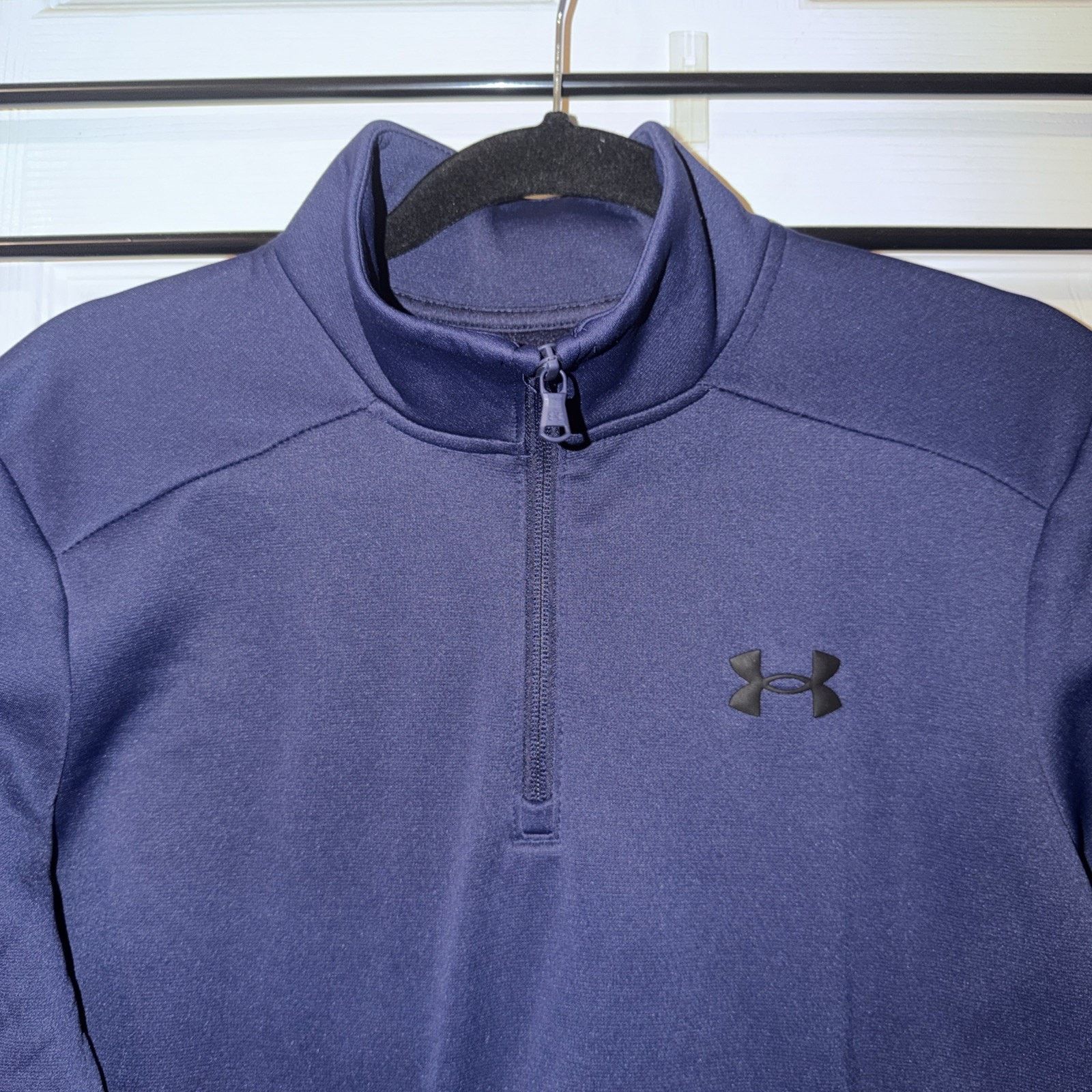Under Armour Under Armour Mens Loose Fit 1/4 Zip Pullover Size US S / EU 44-46 / 1 - 2 Thumbnail