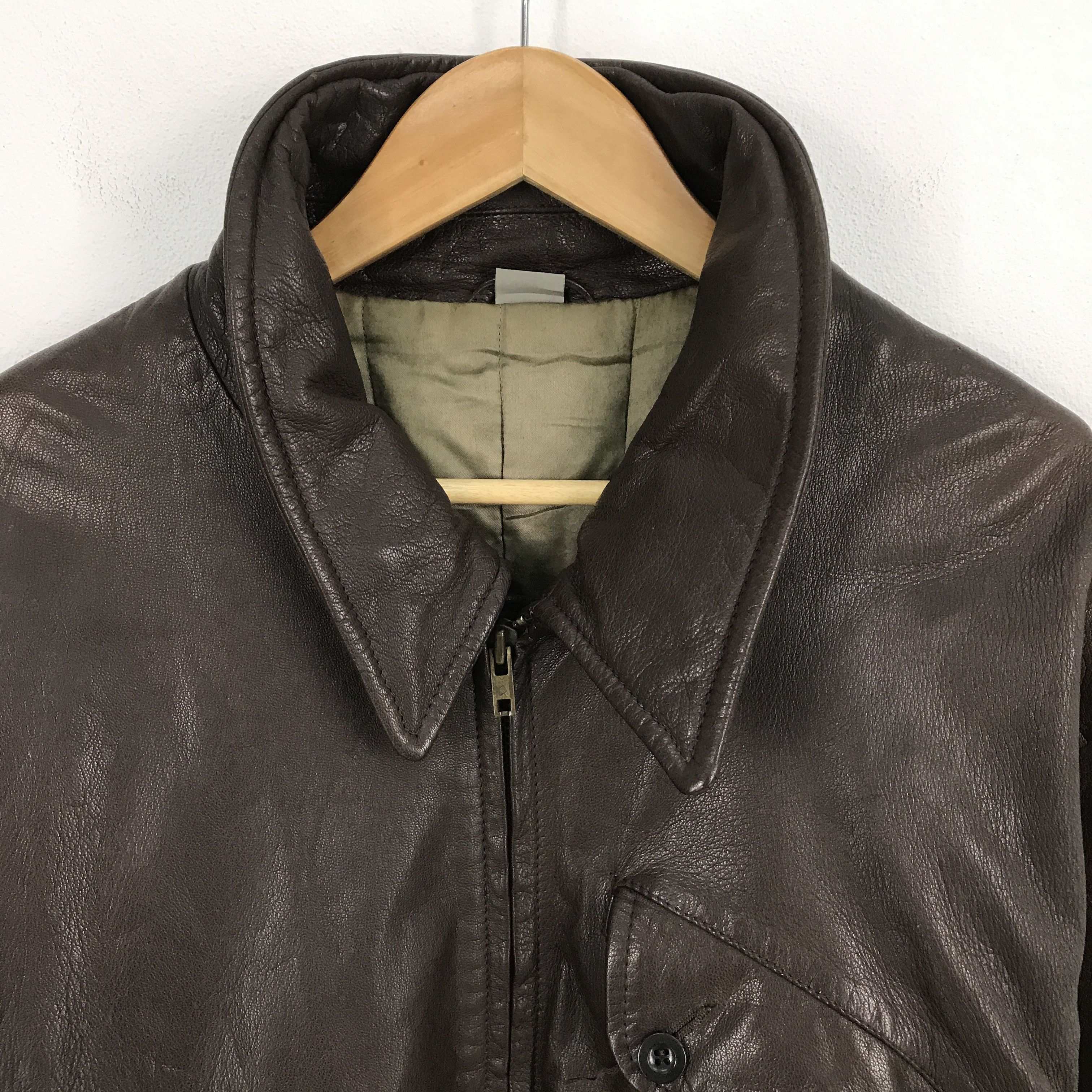 Japanese Brand Leather japan design intermezzo jacket Size US L / EU 52-54 / 3 - 3 Thumbnail