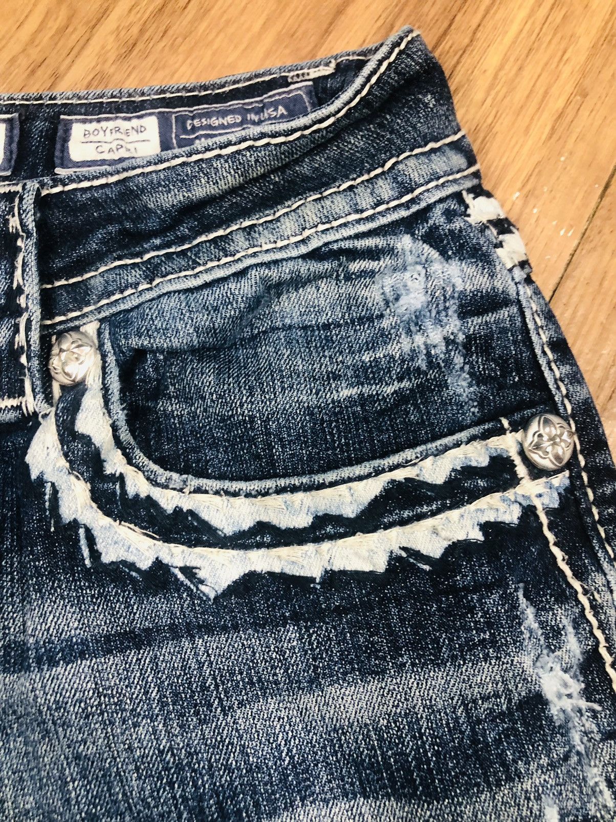 Miss Me MissMe Usa designer Jeans (37) Size 27" / US 4 / IT 40 - 10 Thumbnail