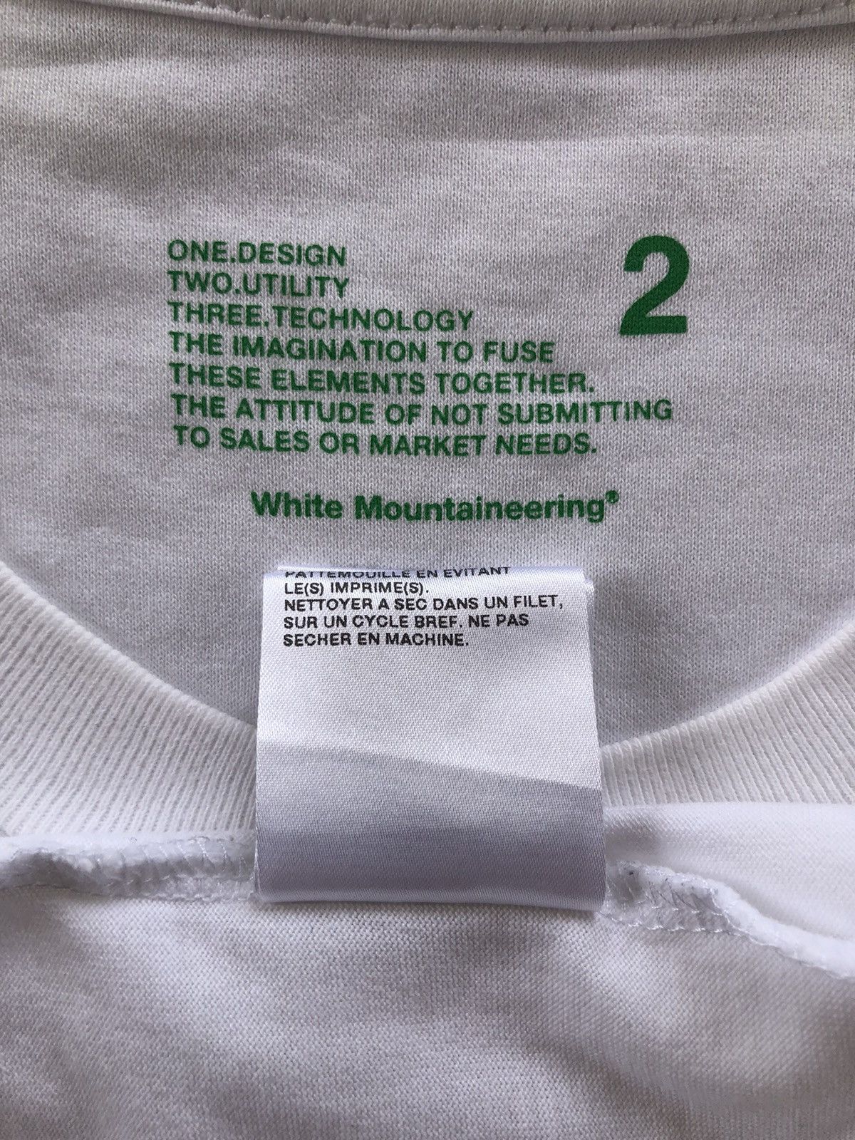 White Mountaineering White Mountaineering Pocket T-Shirt Size US M / EU 48-50 / 2 - 9 Thumbnail