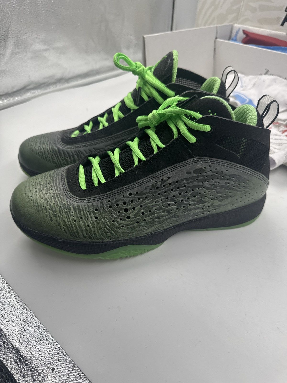 Jordan Brand Air Jordan 2011 Warrior Pack Black/Neo Lime DS 