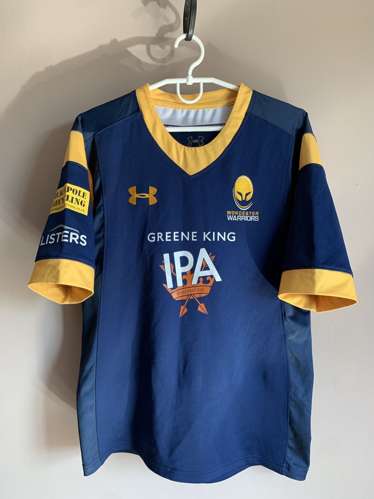 Under Armour Worcester Warriors Rugby Union Shirt Under Armour Jersey Size US M / EU 48-50 / 2 - 1 Thumbnail