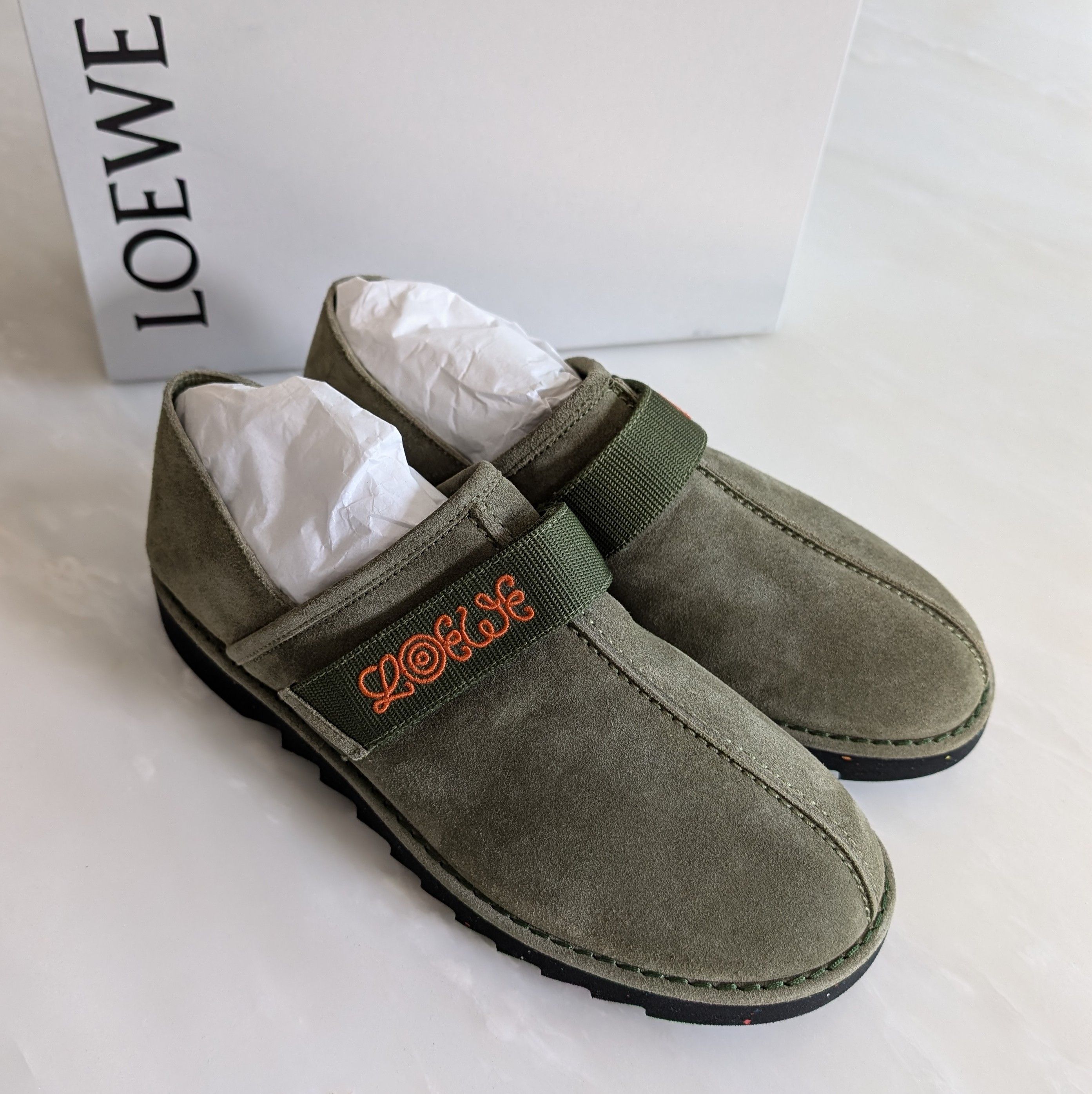 Loewe Loewe Folio Slipper Loafer Tobacco | Grailed