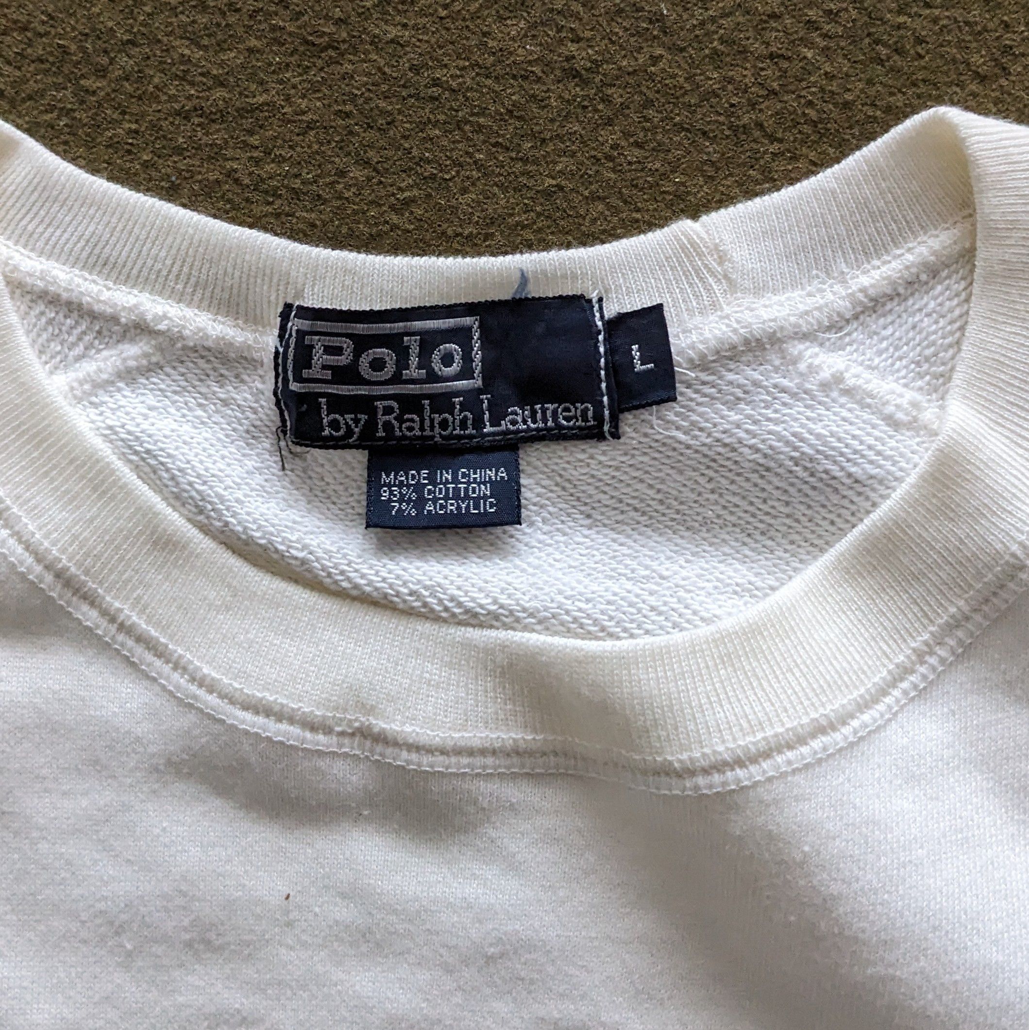 Polo Ralph Lauren Vintage POLO BEAR by Ralph Lauren Luxury Brand Sweatshirt Size US L / EU 52-54 / 3 - 6 Thumbnail