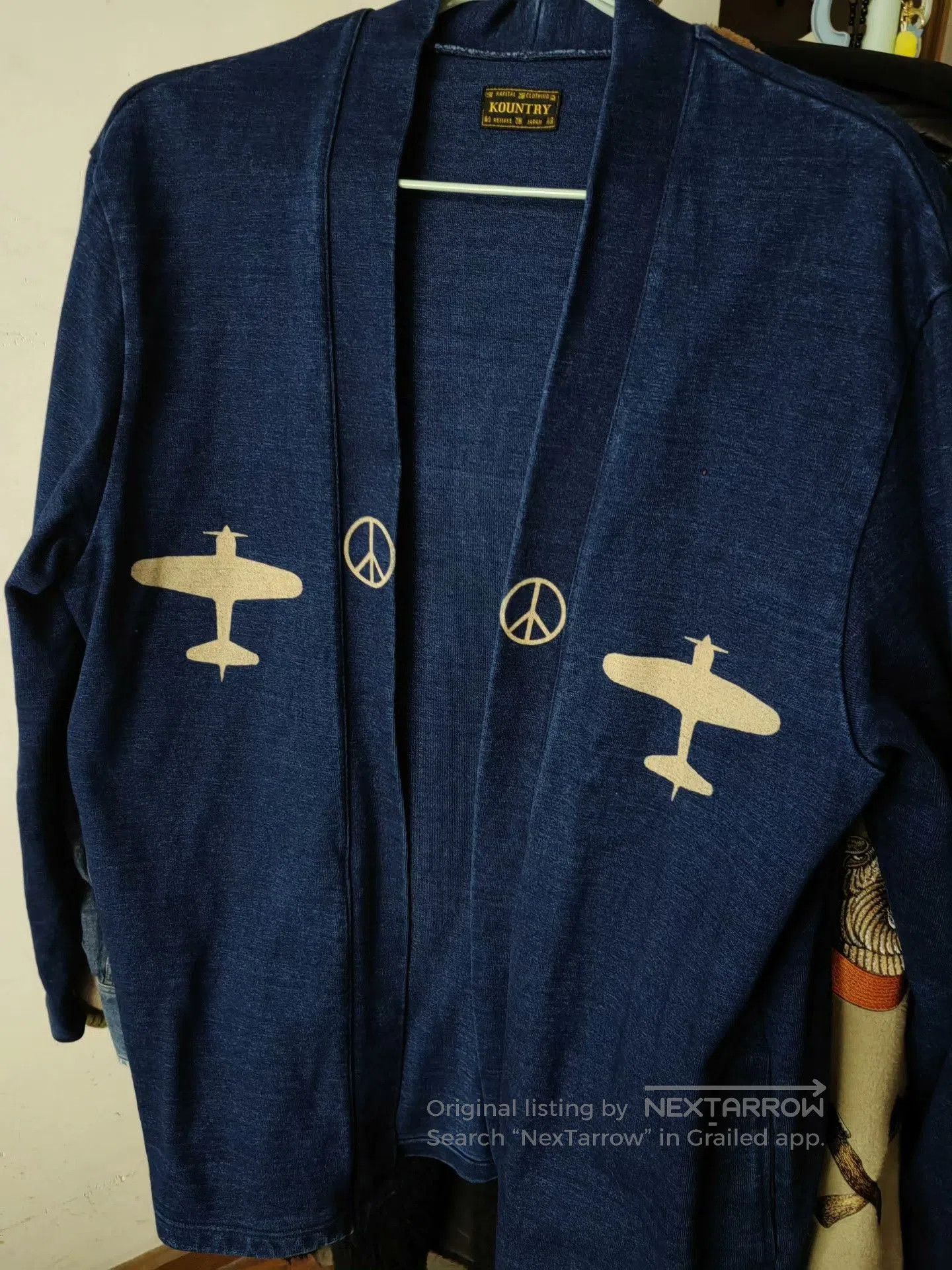 Kapital Kapital Indigo Kimono Jacket. Size US XXL / EU 58 / 5 - 1 Thumbnail