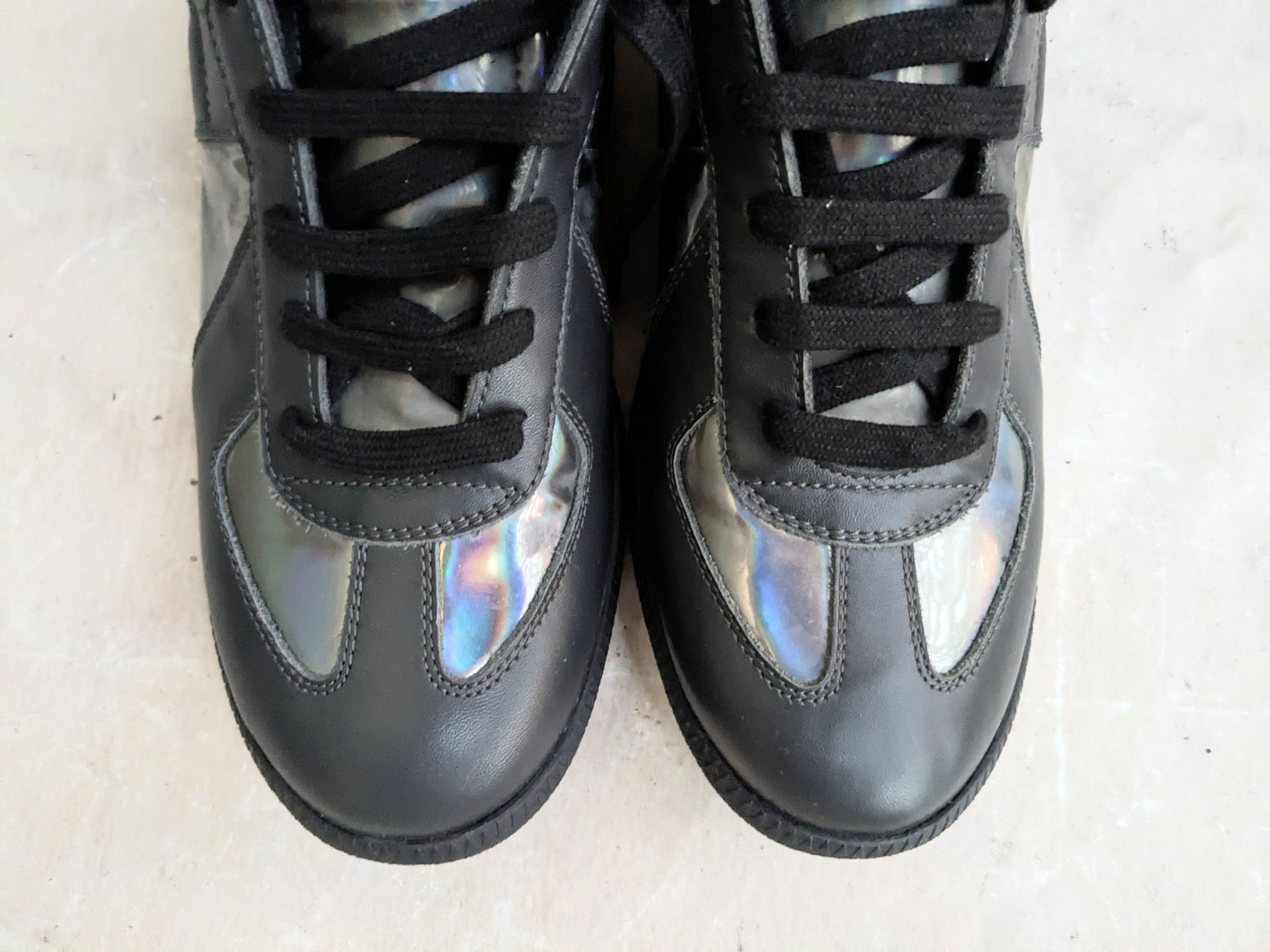 Maison Margiela Maison Margiela Replica GAT Black Silver Iridescent 11 44 Size US 11 / EU 44 - 4 Thumbnail