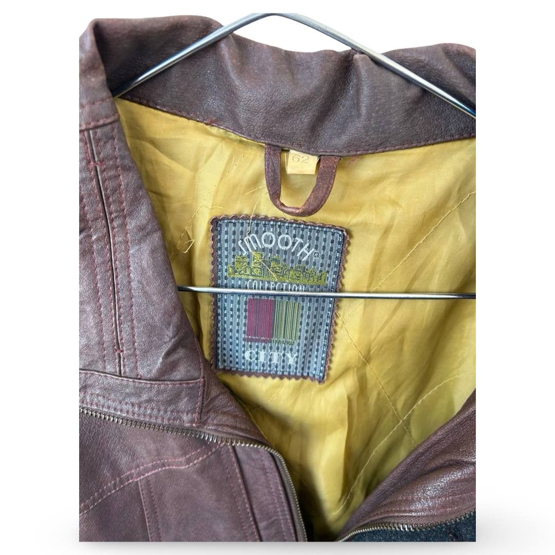 Leather VTG Smooth leather JKT #1020 Size US XXL / EU 58 / 5 - 2 Thumbnail