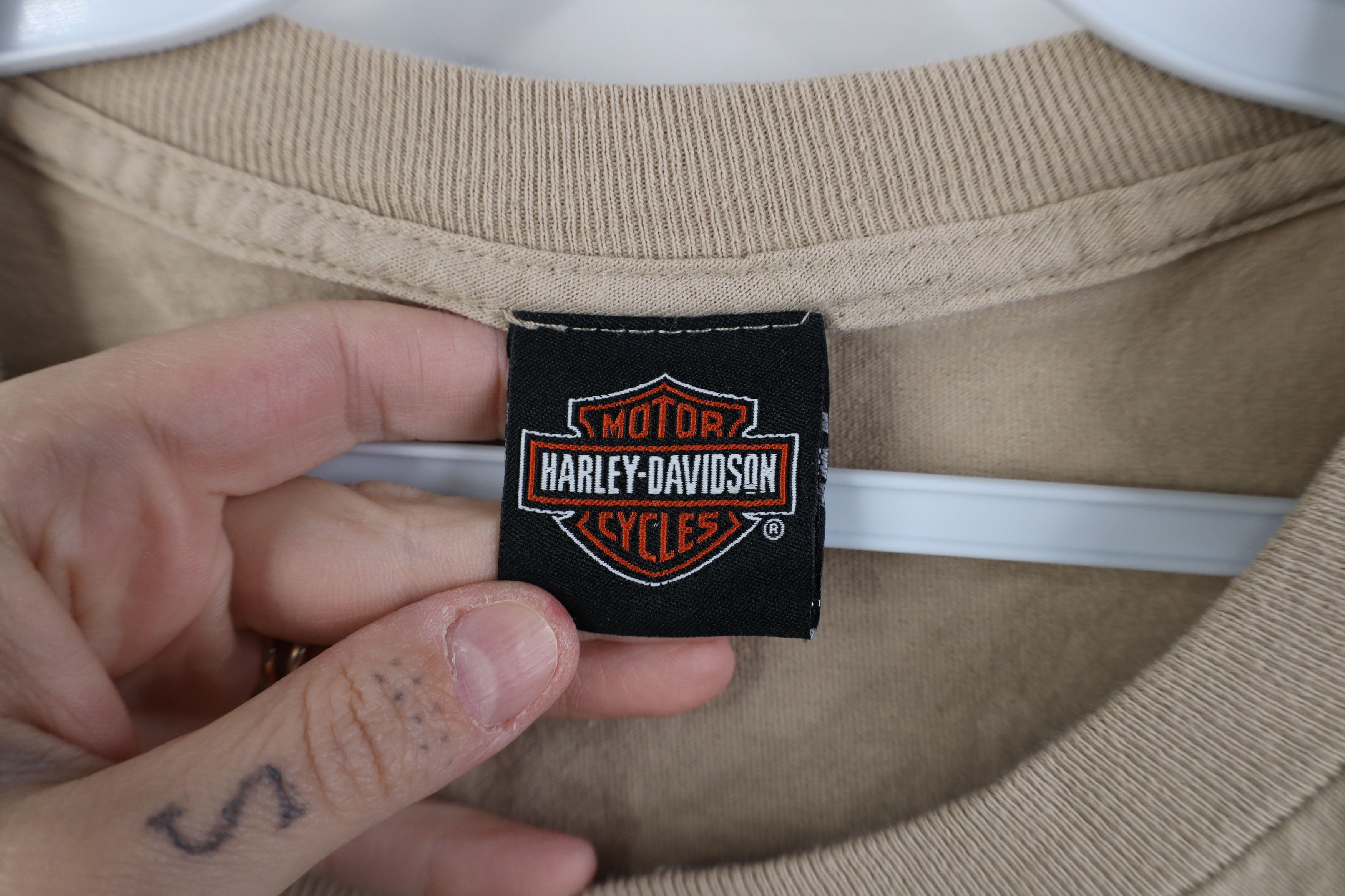 Harley Davidson Vintage Y2K Harley Davidson Motorcycles Cherokee T-Shirt Size US XXL / EU 58 / 5 - 6 Thumbnail