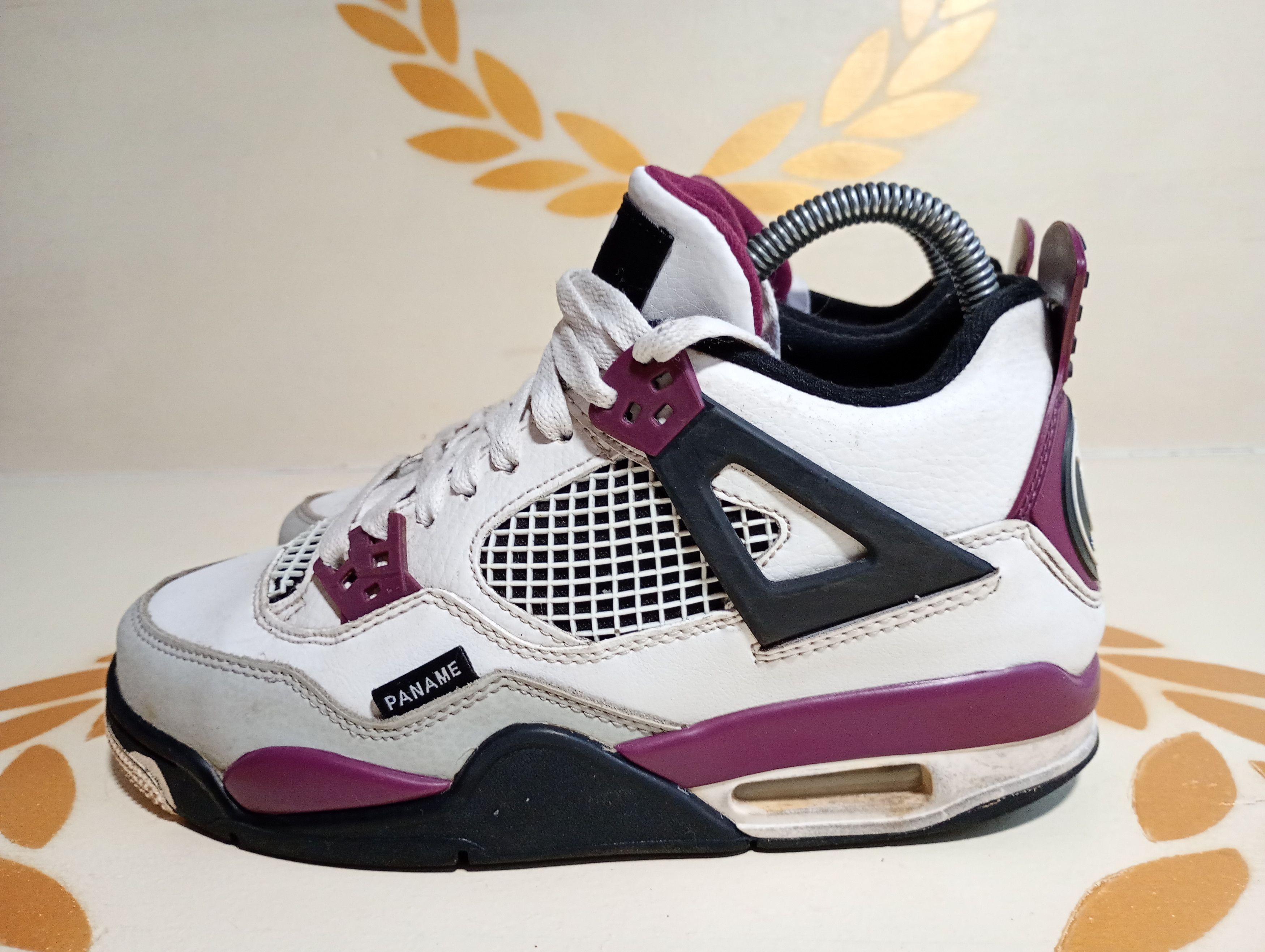 Jordan Brand Nike Air Jordan 4 Retro X Paris Saint Germain Sneakers Size US 7.5 / IT 37.5 - 2 Thumbnail