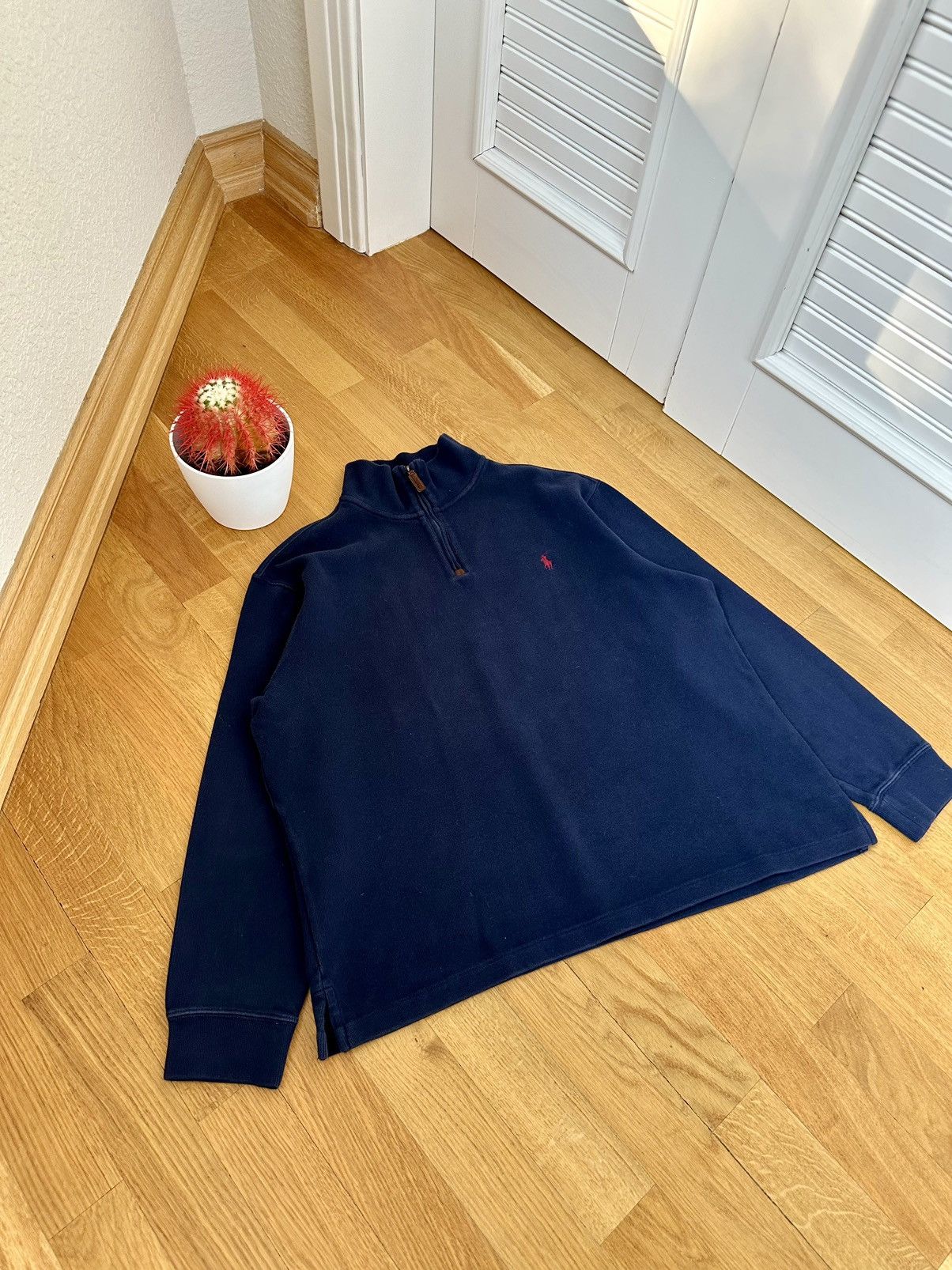 Polo Ralph Lauren Vintage Polo Ralph Lauren 1/4 Sweater Size US L / EU 52-54 / 3 - 2 Thumbnail