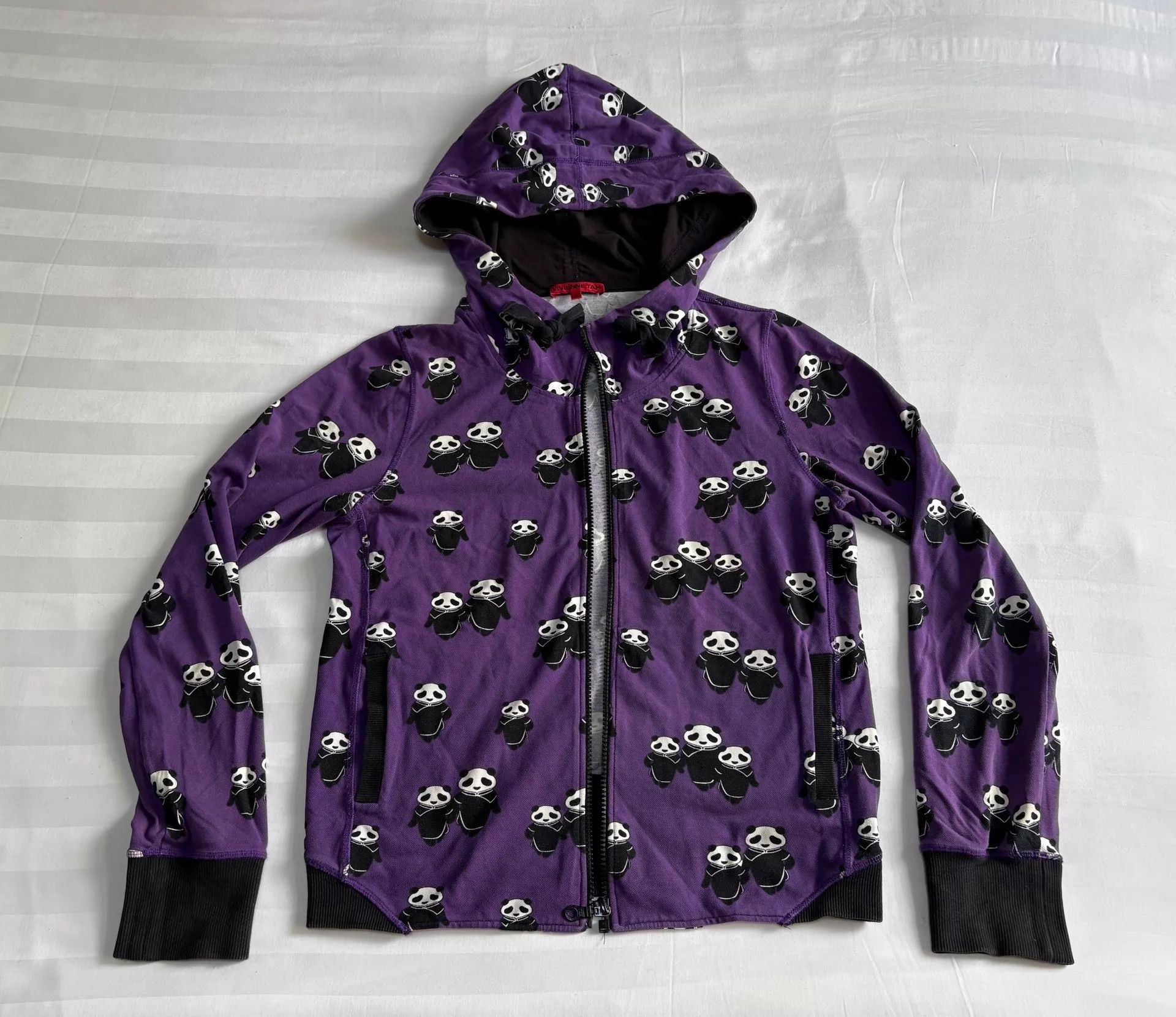 Vivienne Tam Vivienne Tam Vintage Panda Print Hoodie Size M / US 6-8 / IT 42-44 - 1 Thumbnail