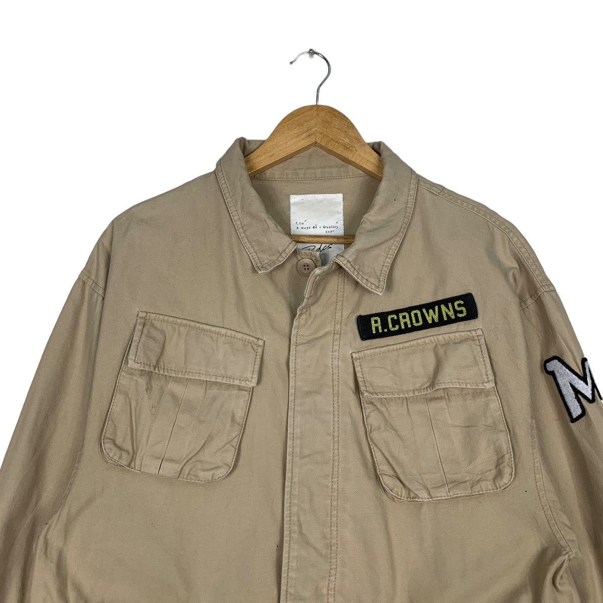 Japanese Brand Rodeo Crown X Disney Mickey Mouse M65 Field Jacket #0956-C42 Size US M / EU 48-50 / 2 - 4 Thumbnail
