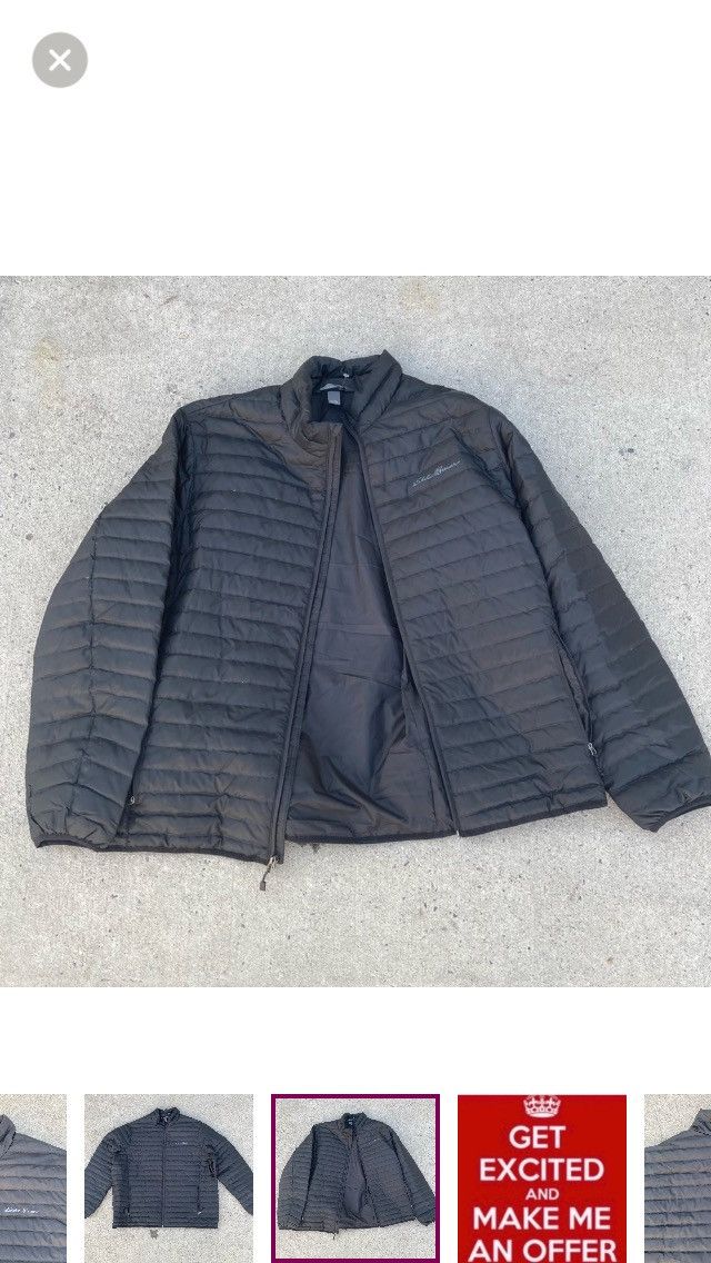 Eddie Bauer Eddie Bauer EB650 Black Puffer Down Jacket XXL Size US XXL / EU 58 / 5 - 4 Thumbnail