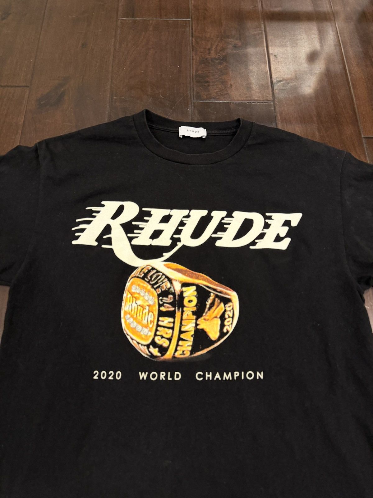 Rhude Rhude Lakers Championship T-Shirt Champs 2020 - M Size US M / EU 48-50 / 2 - 2 Thumbnail