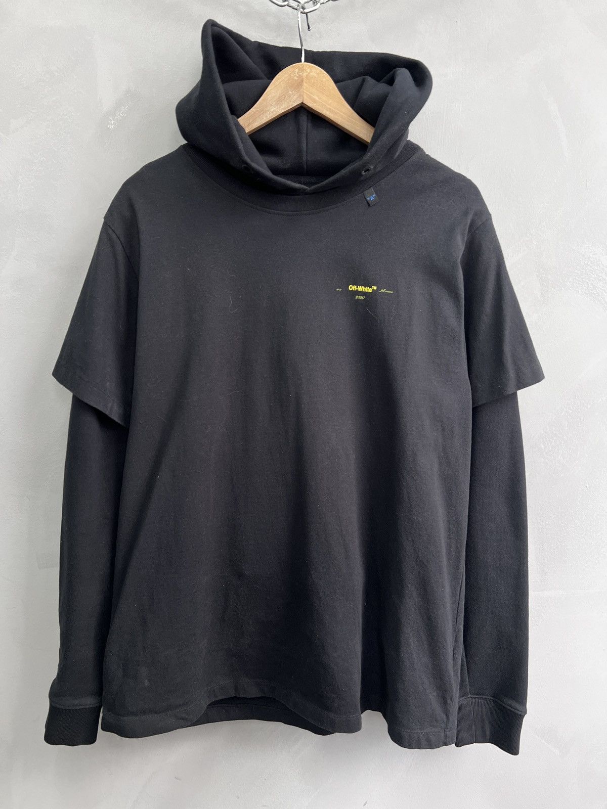 Off-White × Virgil Abloh Off-White Hoodie with t shirt Design Boxy XS man Size US S / EU 44-46 / 1 - 2 Thumbnail
