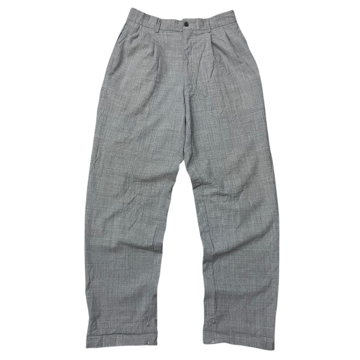 Yohji Yamamoto A.A.R Yohji Yamamoto D’Urban Pants Grey Size US 27 - 1 Thumbnail