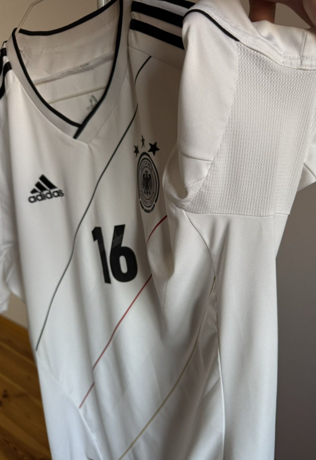Vintage Adidas Germany LAHM 2012-2013 Original Jersey Size US L / EU 52-54 / 3 - 11 Thumbnail