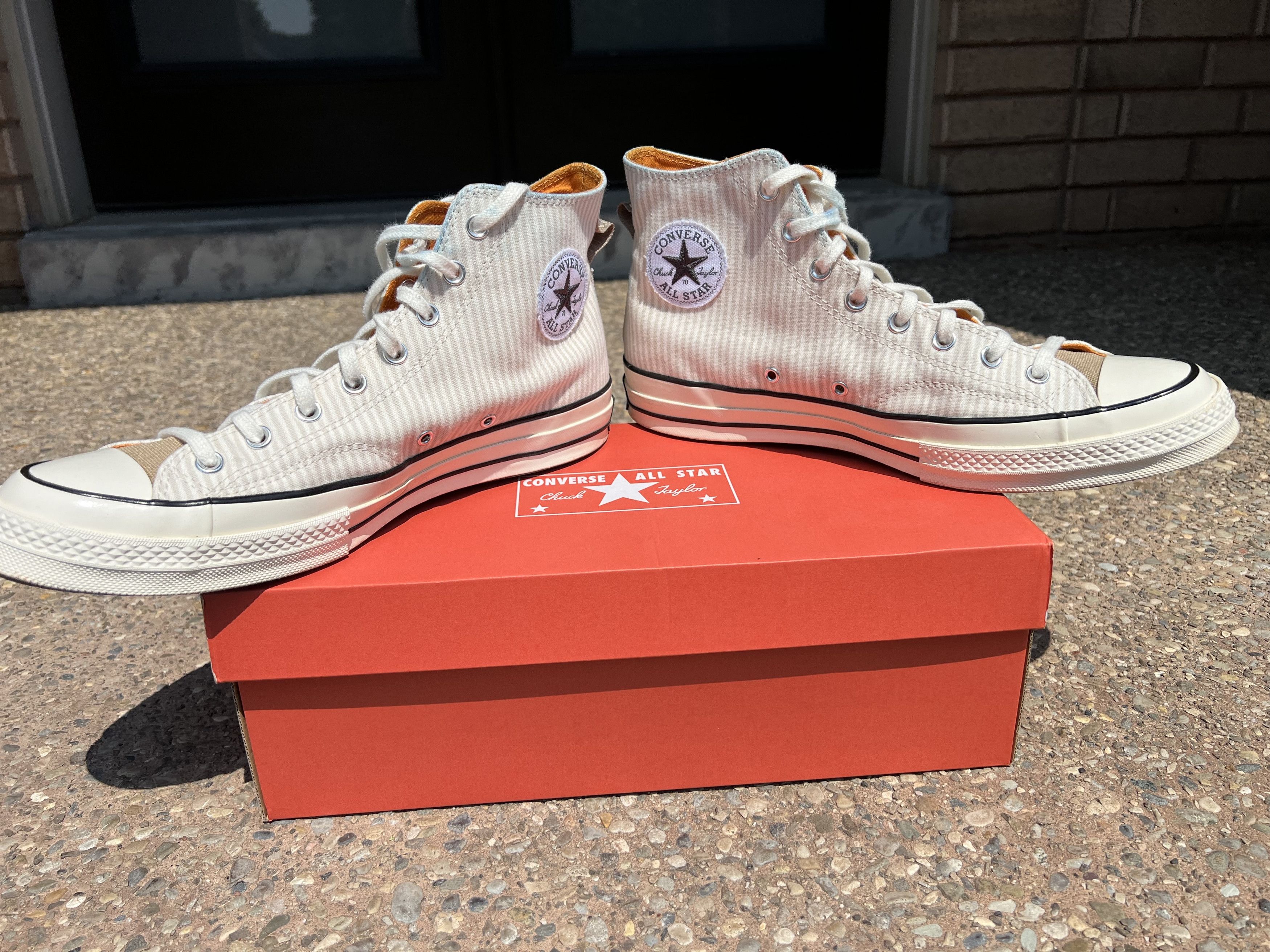 Converse Converse Chuck 70 High Hickory Stripe Size US 12 / EU 45 - 6 Thumbnail