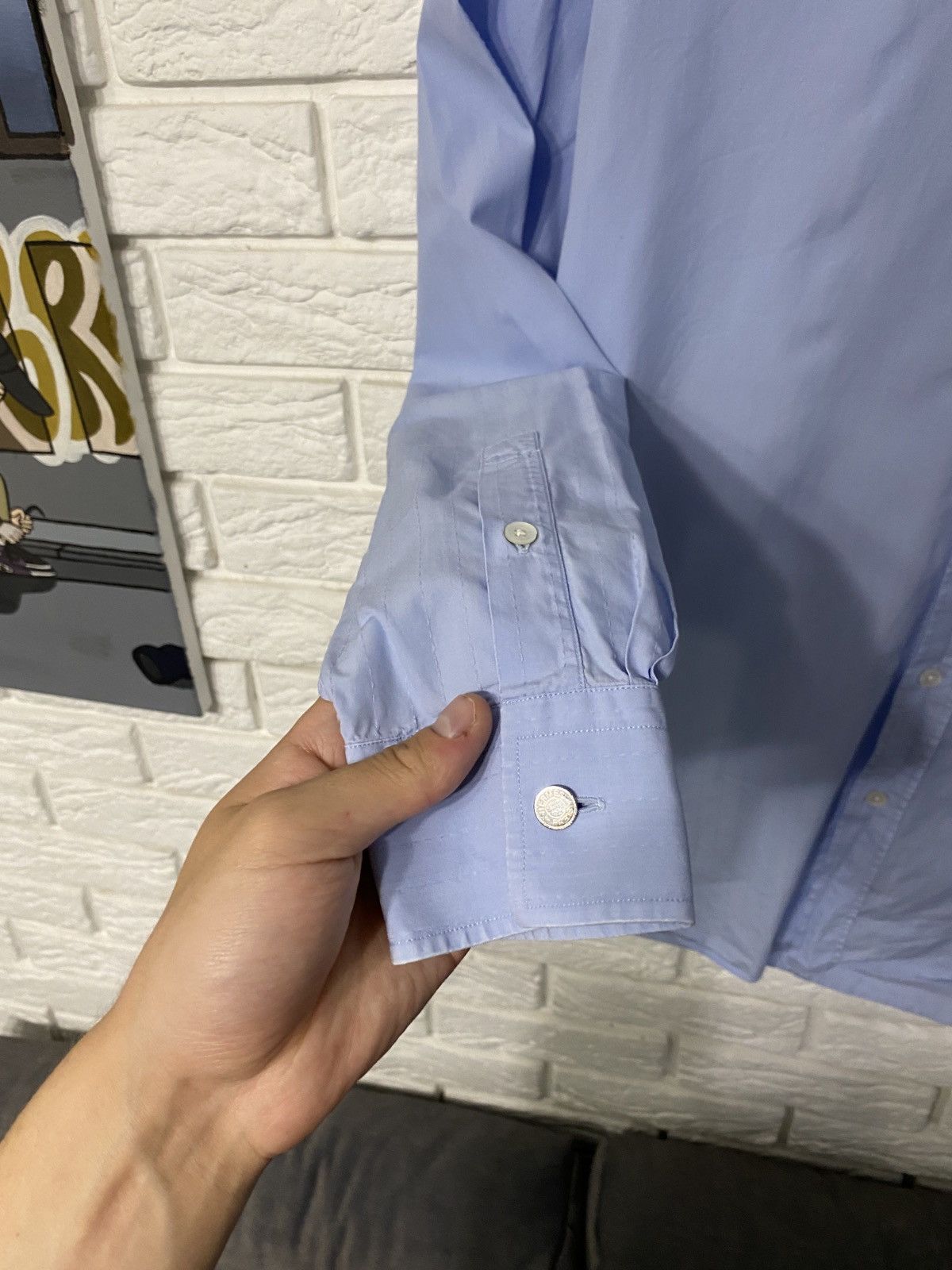 Hermes Hermes rare luxury shirt Size US L / EU 52-54 / 3 - 4 Thumbnail