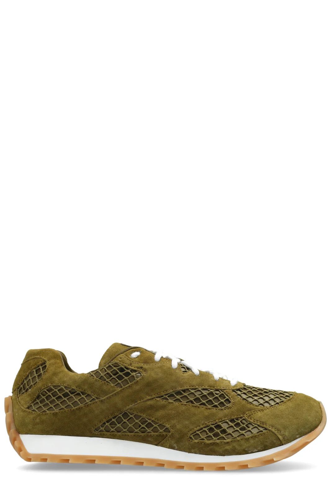 Bottega Veneta Orbit Mesh Sneakers in khaki Size US 8 / EU 41 - 1 Thumbnail