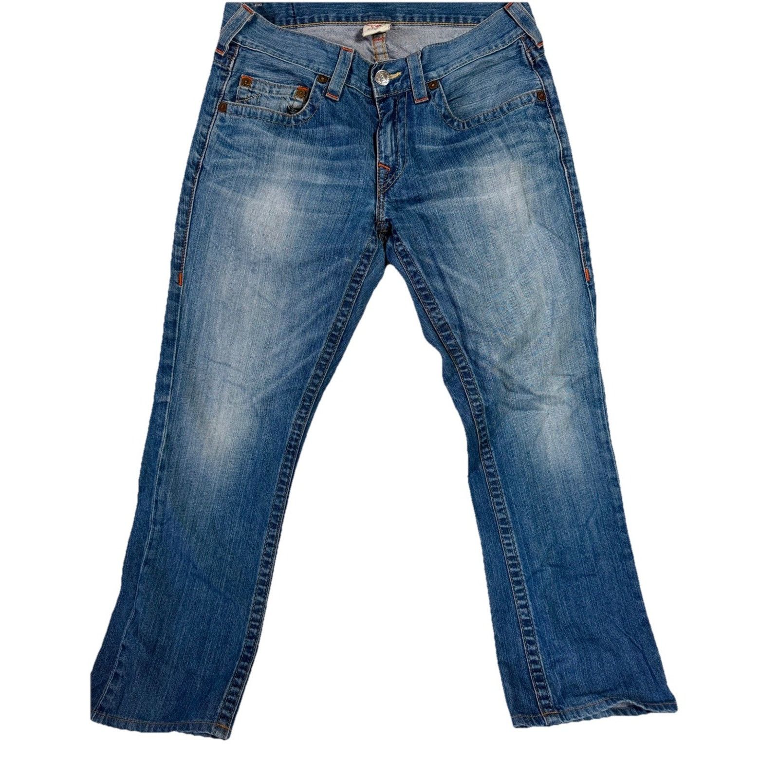 True Religion True Religion World Tour Section Blue Denim Jeans32 Size 32" / US 10 / IT 46 - 1 Thumbnail
