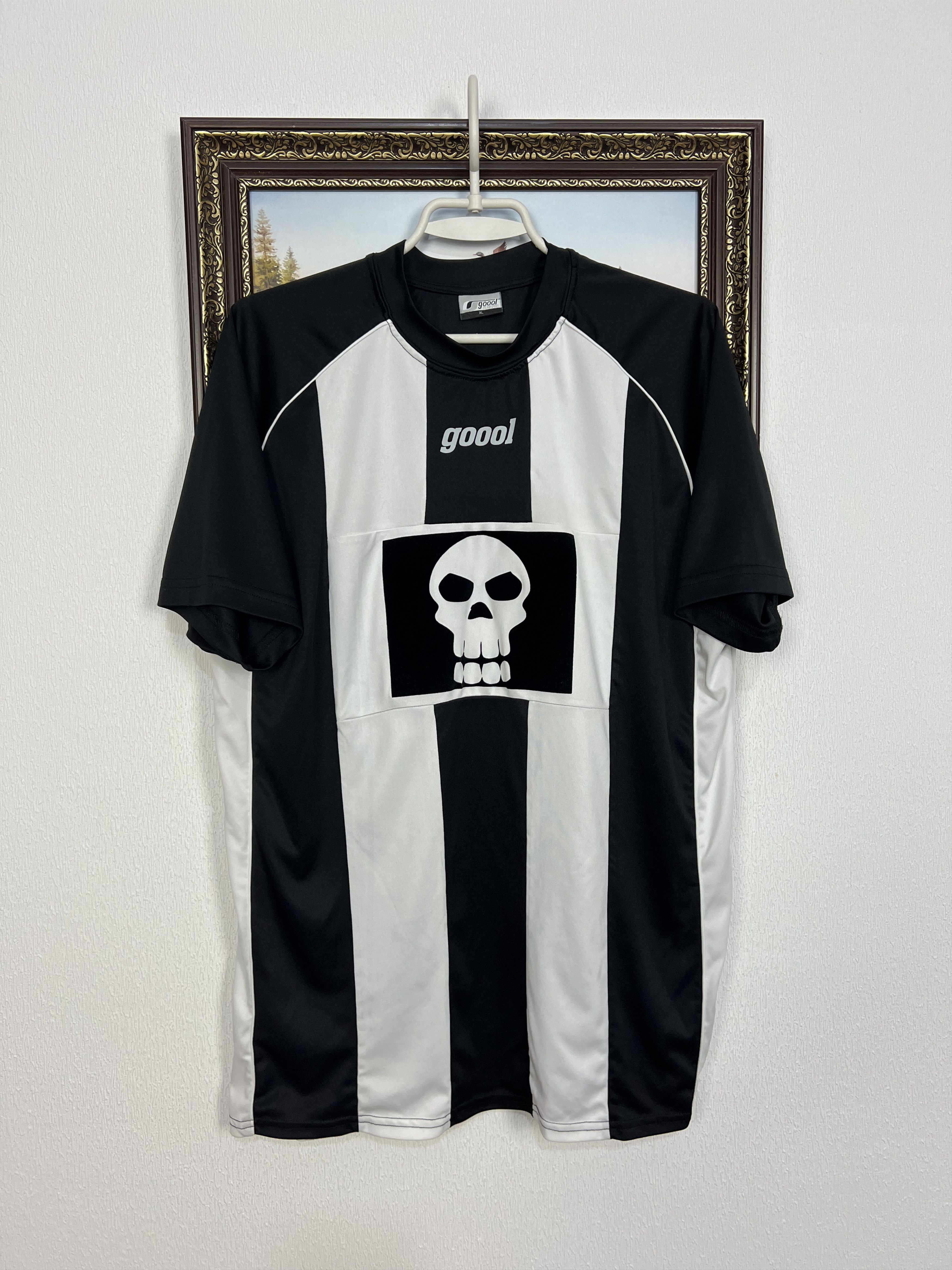 Vintage Goool Germany Football Shirt Soccer Skull Jersey Trikot Size US XL / EU 56 / 4 - 1 Thumbnail