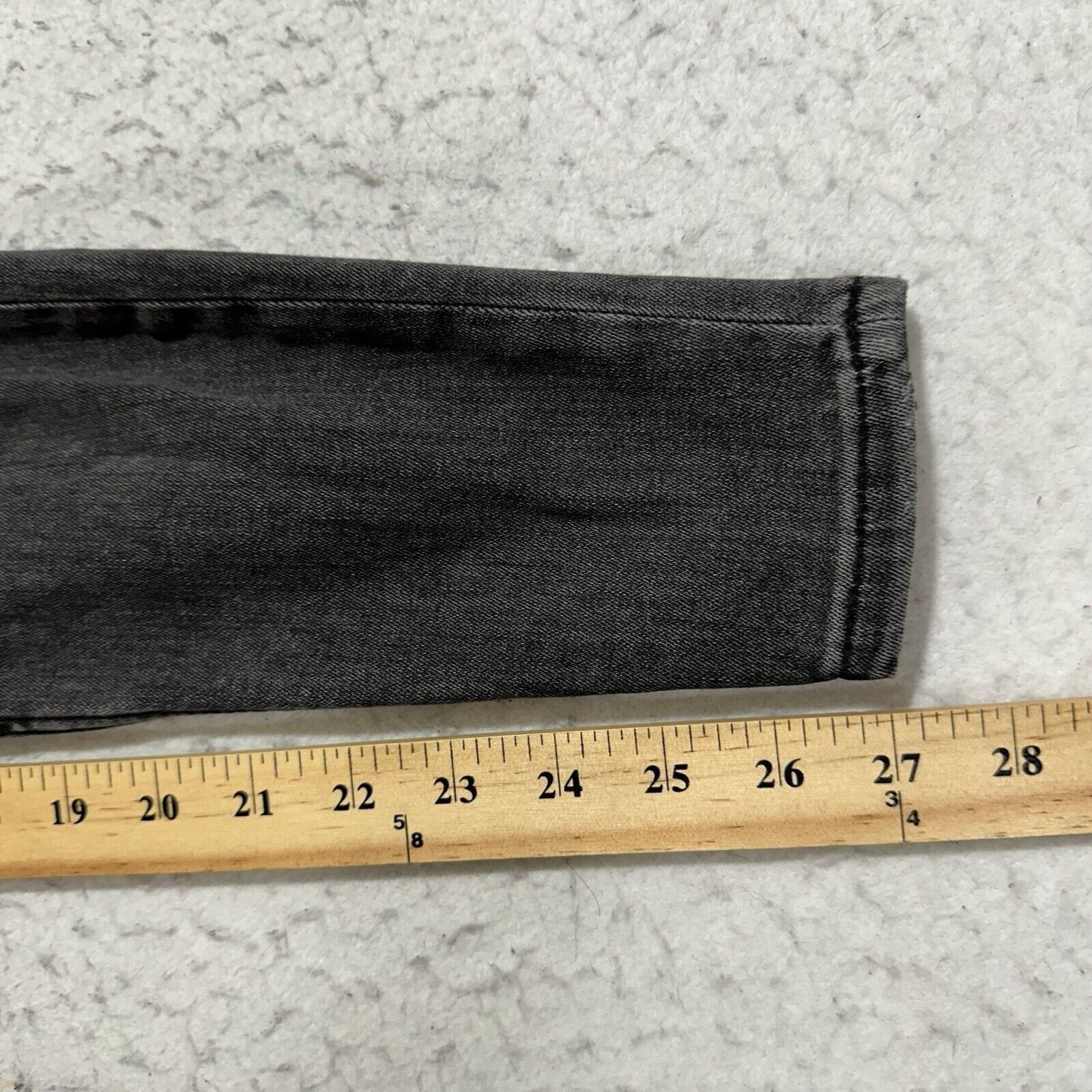 Allsaints AllSaints Grace Cropped Zip 26 Gray Skinny Jeans Mid Rise Size 26" / US 2 / IT 38 - 12 Thumbnail