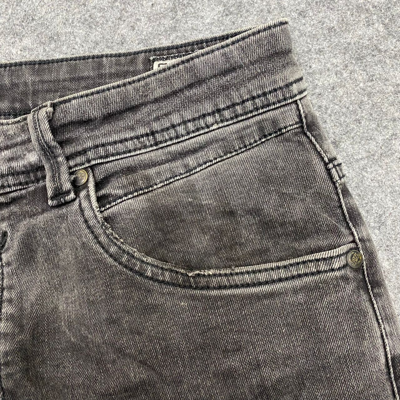 If Six Was Nine Vintage Gosto Jeans Distressed Denim Size US 33 - 12 Thumbnail
