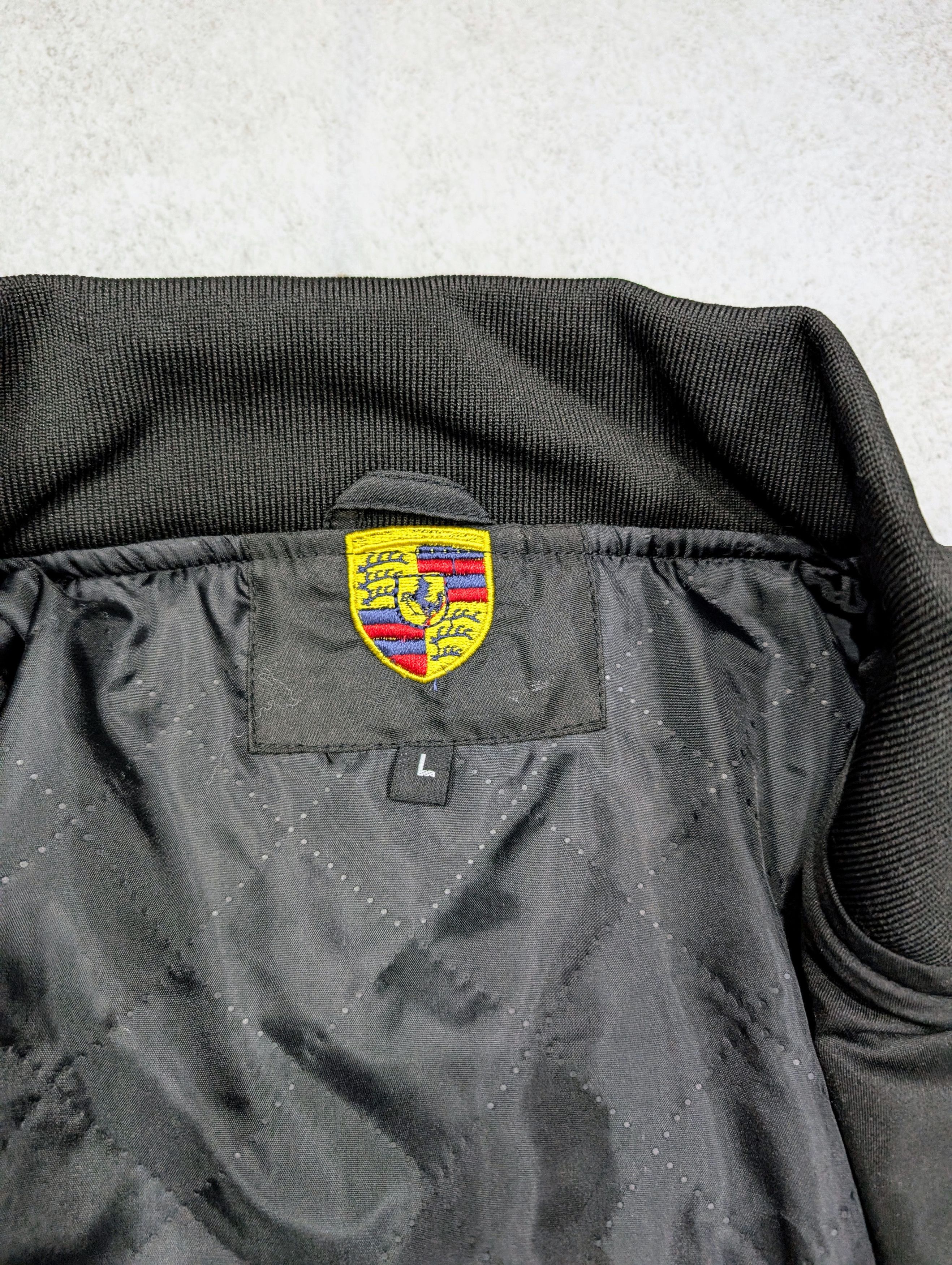 Porsche Design 💥 Men's Porsche Black & Yellow Racing Jacket -Iconic Design Size US XL / EU 56 / 4 - 9 Thumbnail