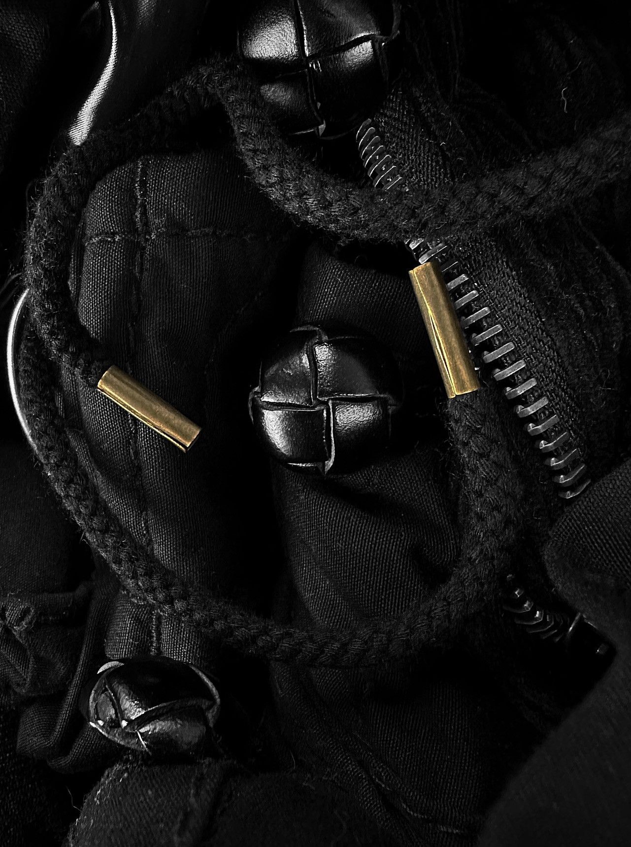 Number (N)ine AW08 Number (N)ine My Private Portland Black Cargo Jacket Size US L / EU 52-54 / 3 - 5 Thumbnail