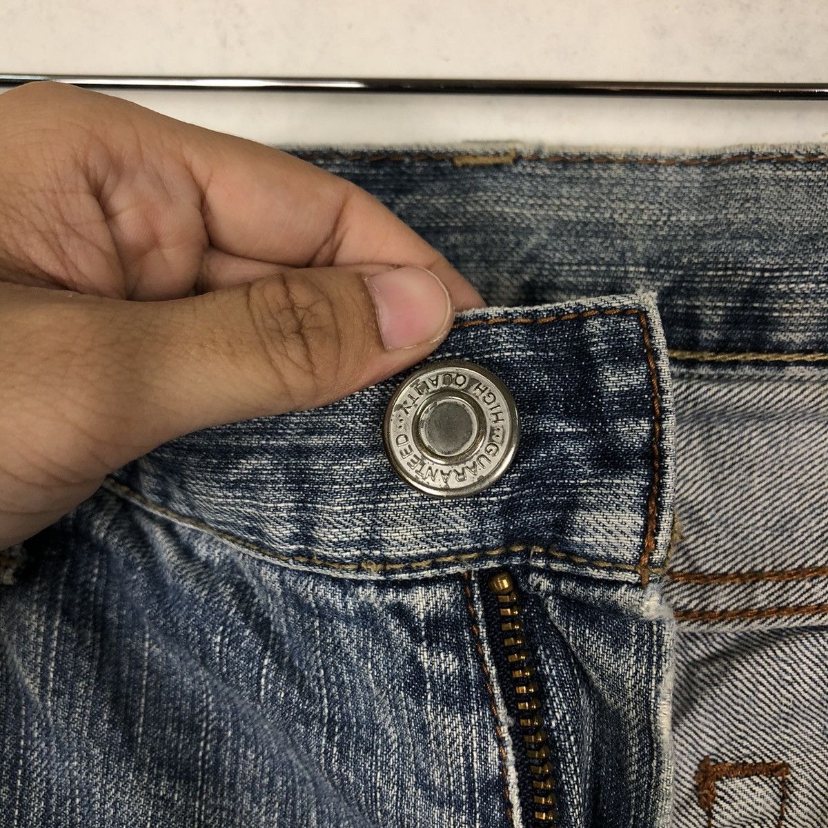 Japanese Brand 🔥RARE PUNK STYLE DISTRESSED DENIM JEANS ISSEY MIYAKE JAPAN Size US 34 / EU 50 - 13 Thumbnail