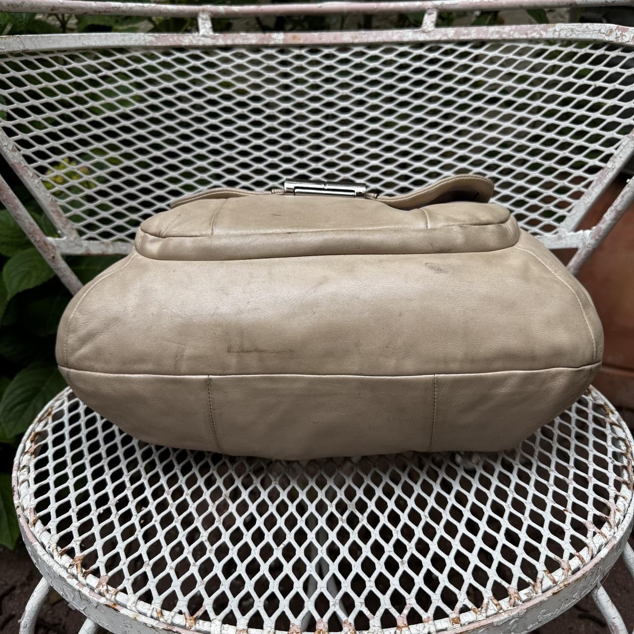 Coach Large Coach Beige Slouchy Shoulder Bag Size ONE SIZE - 3 Thumbnail