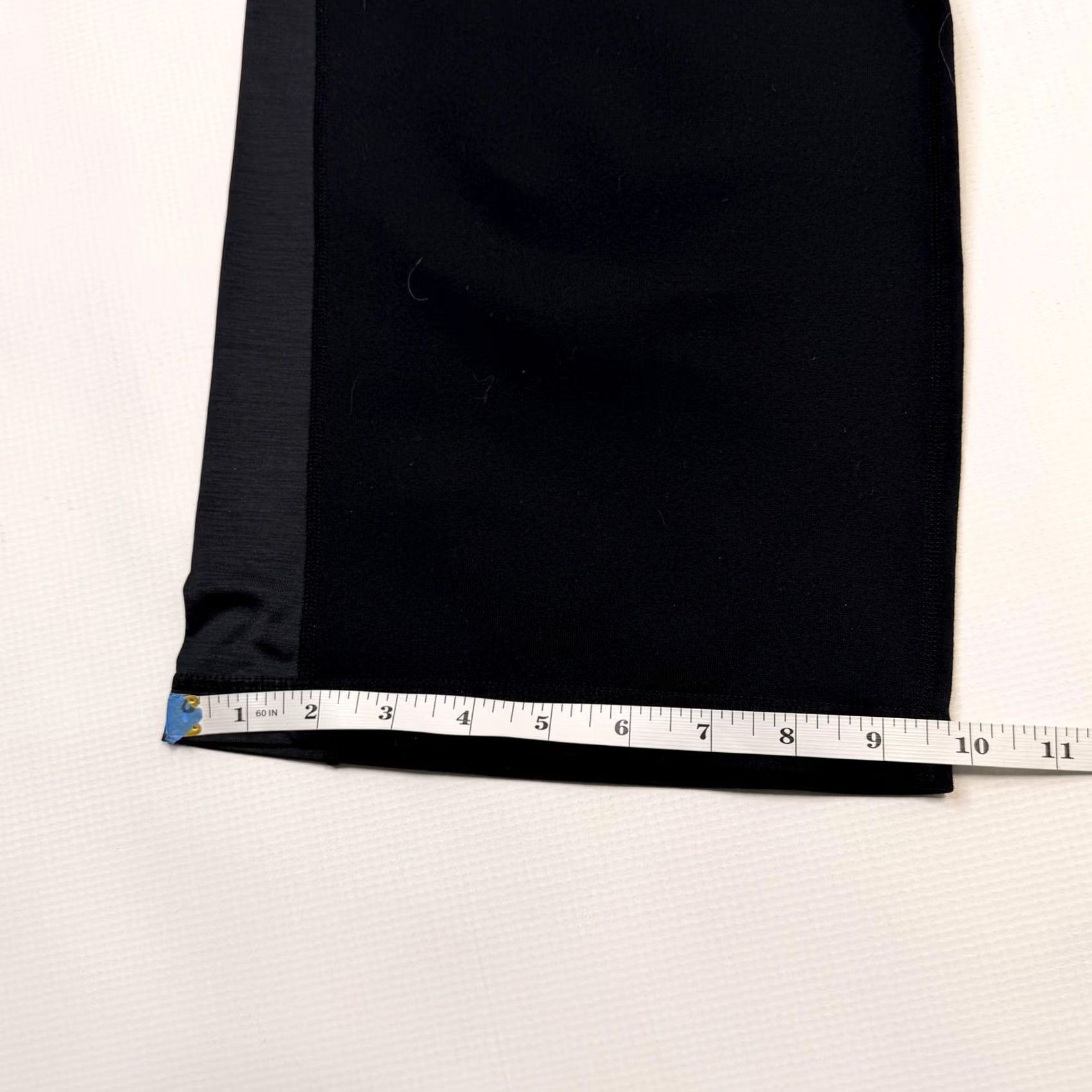 Lululemon Lululemon Pants Womens Medium Black Cropped Wide Leg Elastic Waist Zip Pocket Size 29" - 7 Thumbnail