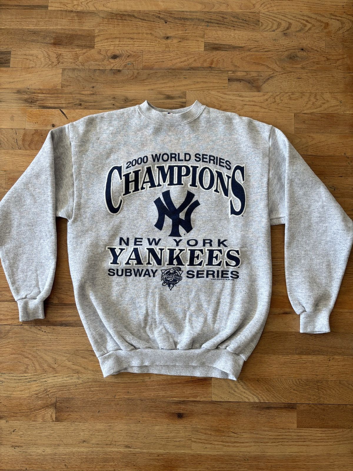 Vintage 2000 Subway Series New York Yankees World Series Crewneck Size US M / EU 48-50 / 2 - 1 Thumbnail