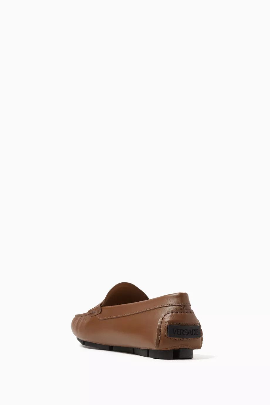 Versace o1y0425 Loafers in Brown Size US 12 / EU 45 - 2 Thumbnail