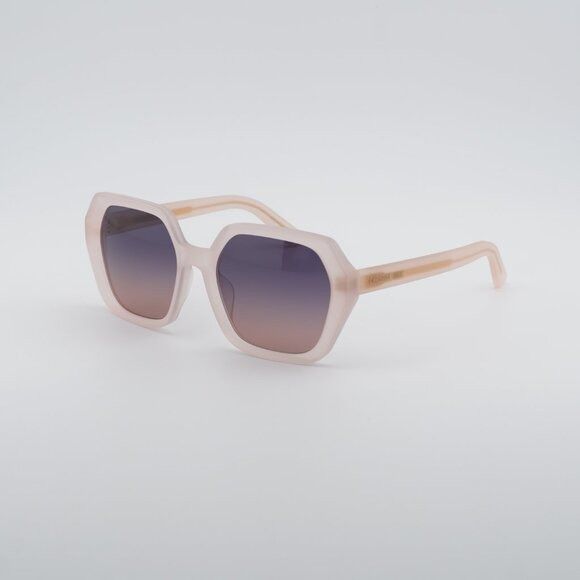 Dior Dior DIORMIDNIGHT S2F 41F1 Sunglasses Matte Pink Square Size ONE SIZE - 1 Thumbnail