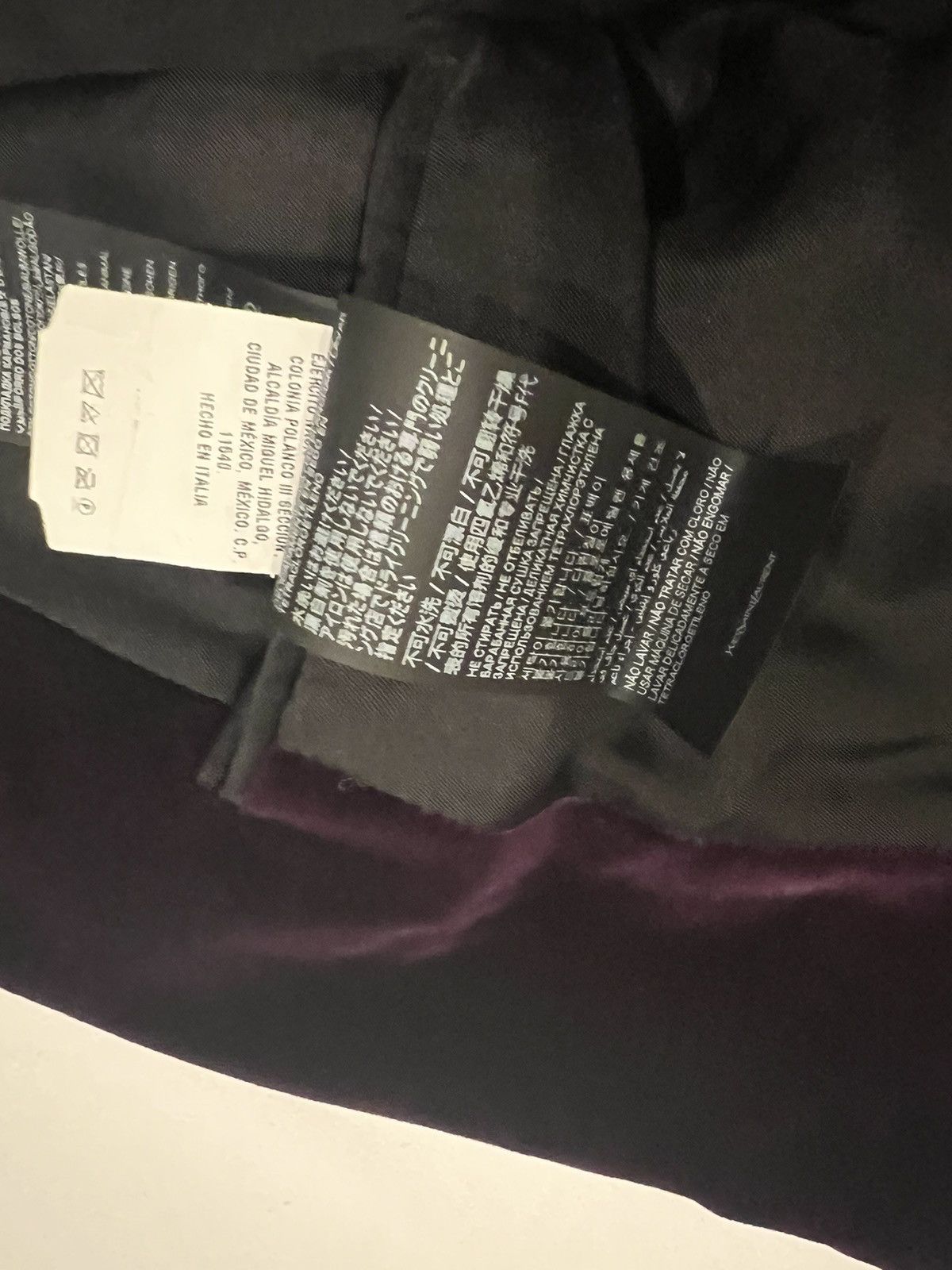 Saint Laurent Paris Saint Laurent men’s velvet gold trim blazer. 52/42. $2990 Size 42R - 14 Thumbnail
