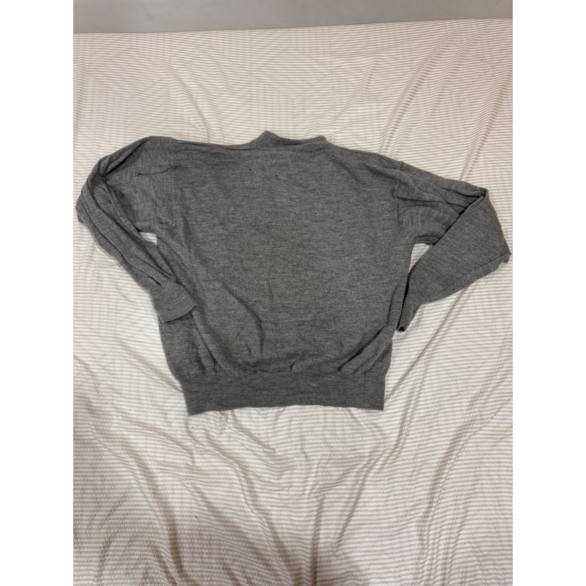 Other Marcello Gray Wool Sweater Size S / US 4 / IT 40 - 3 Thumbnail