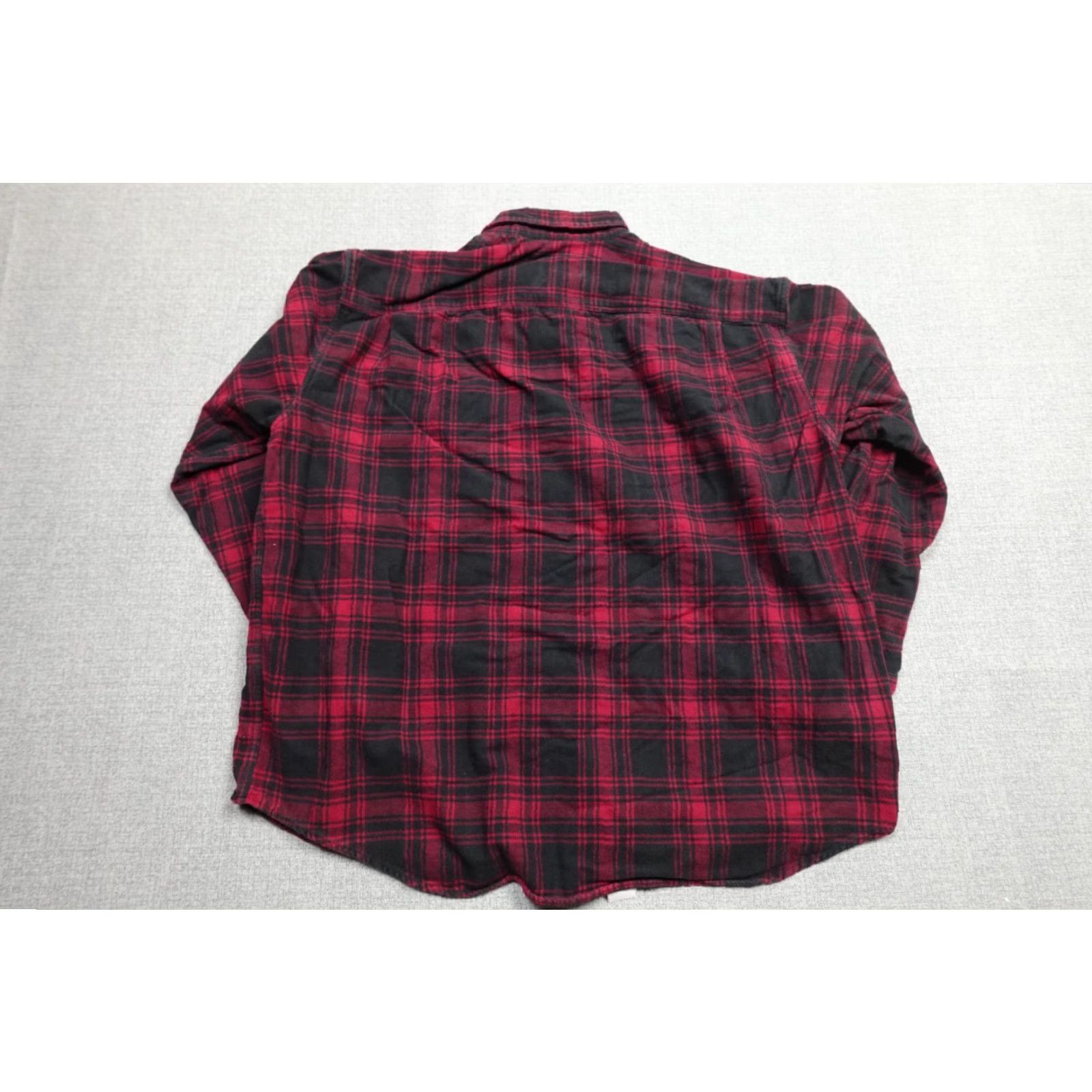 Vintage VINTAGE Cabela's Shirt Mens XL Red Plaid 100% Cotton Flannel Button-Up Outdoors Classic 90s Mens Size US XL / EU 56 / 4 - 4 Thumbnail