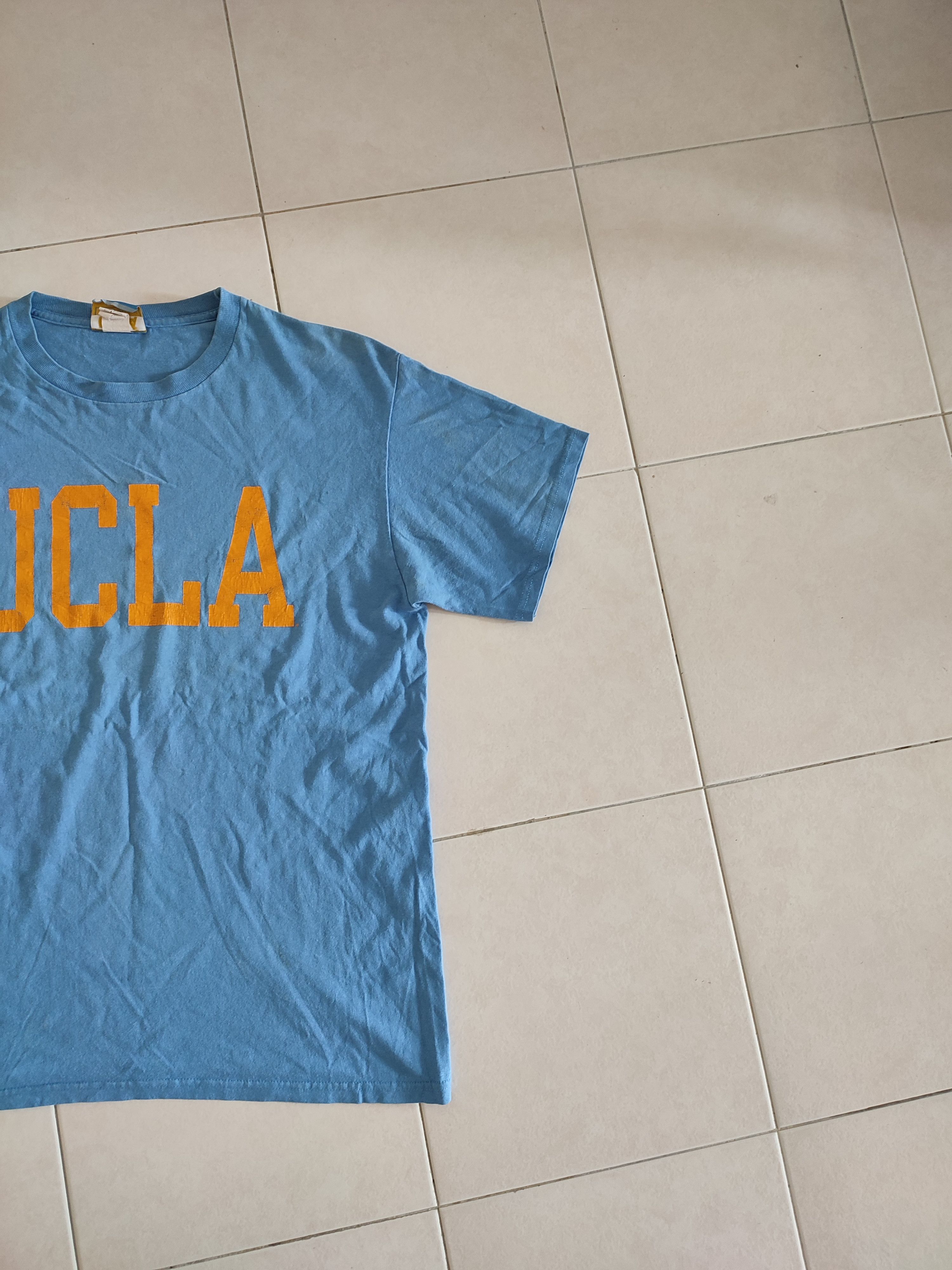 Vintage 90s Vintage UCLA Spell Out Tees Size US L / EU 52-54 / 3 - 3 Thumbnail